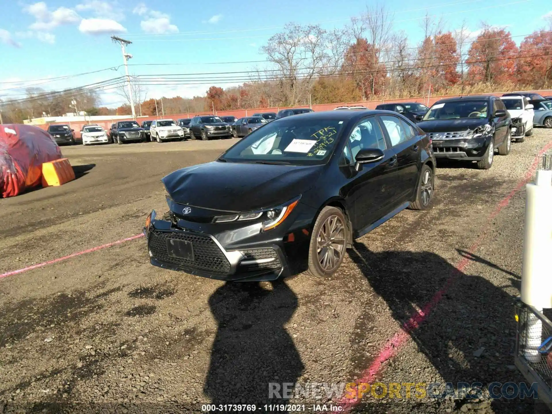 2 Photograph of a damaged car 5YFS4RCE5LP028993 TOYOTA COROLLA 2020