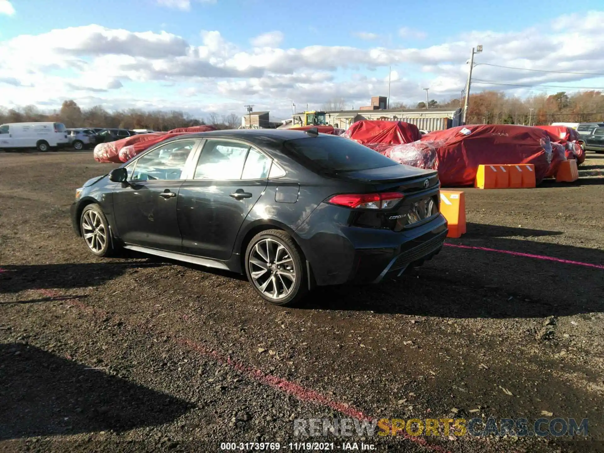 3 Photograph of a damaged car 5YFS4RCE5LP028993 TOYOTA COROLLA 2020