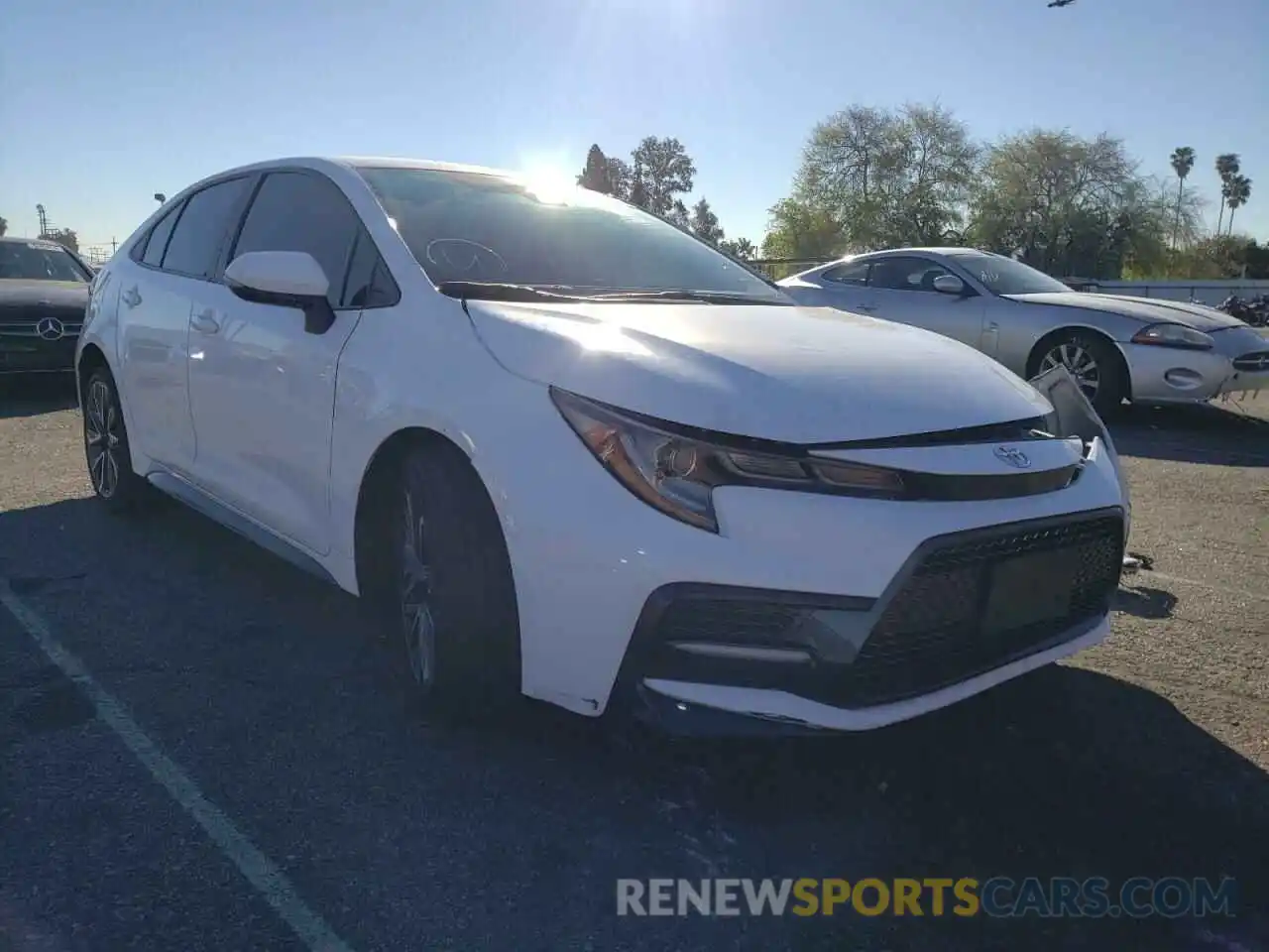 1 Photograph of a damaged car 5YFS4RCE5LP029559 TOYOTA COROLLA 2020