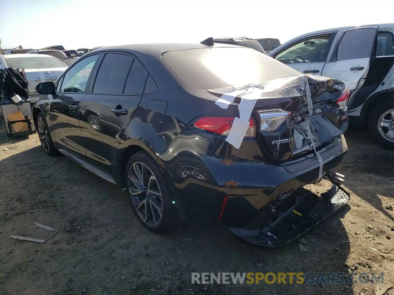 3 Photograph of a damaged car 5YFS4RCE5LP034552 TOYOTA COROLLA 2020