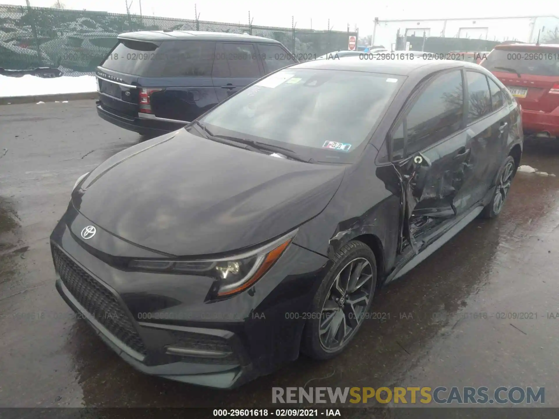 2 Photograph of a damaged car 5YFS4RCE5LP036365 TOYOTA COROLLA 2020