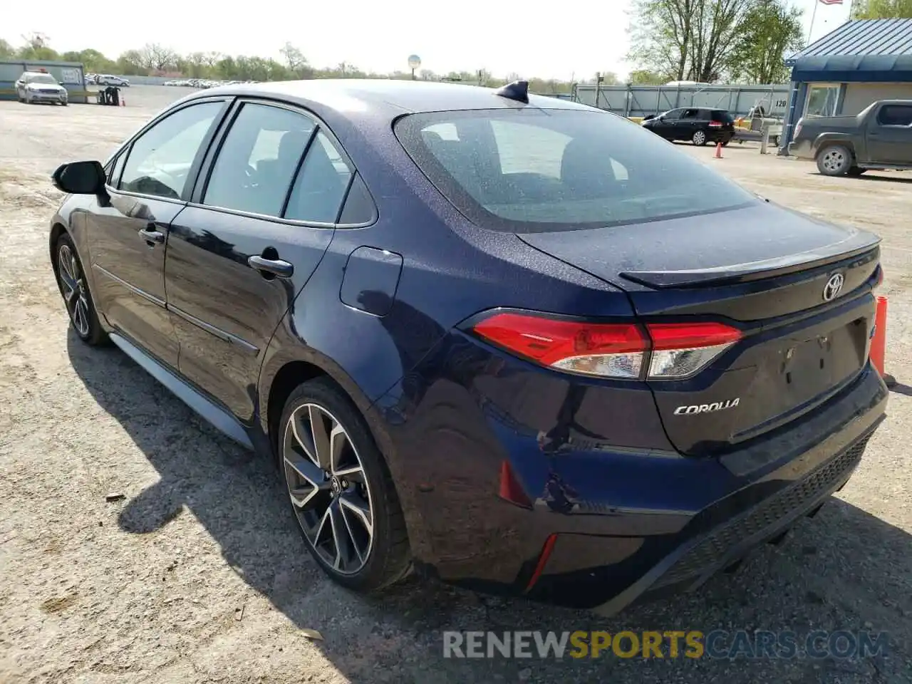 3 Photograph of a damaged car 5YFS4RCE5LP036446 TOYOTA COROLLA 2020