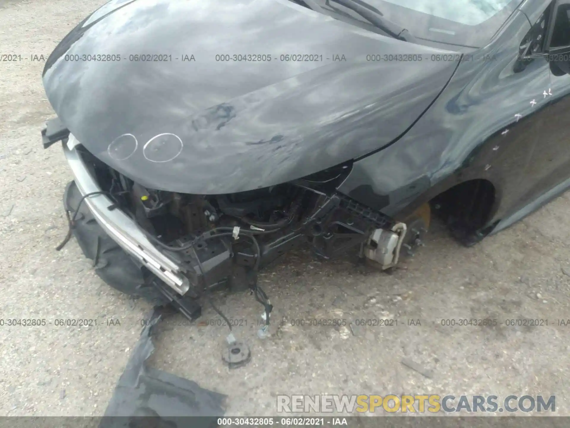 6 Photograph of a damaged car 5YFS4RCE5LP036771 TOYOTA COROLLA 2020