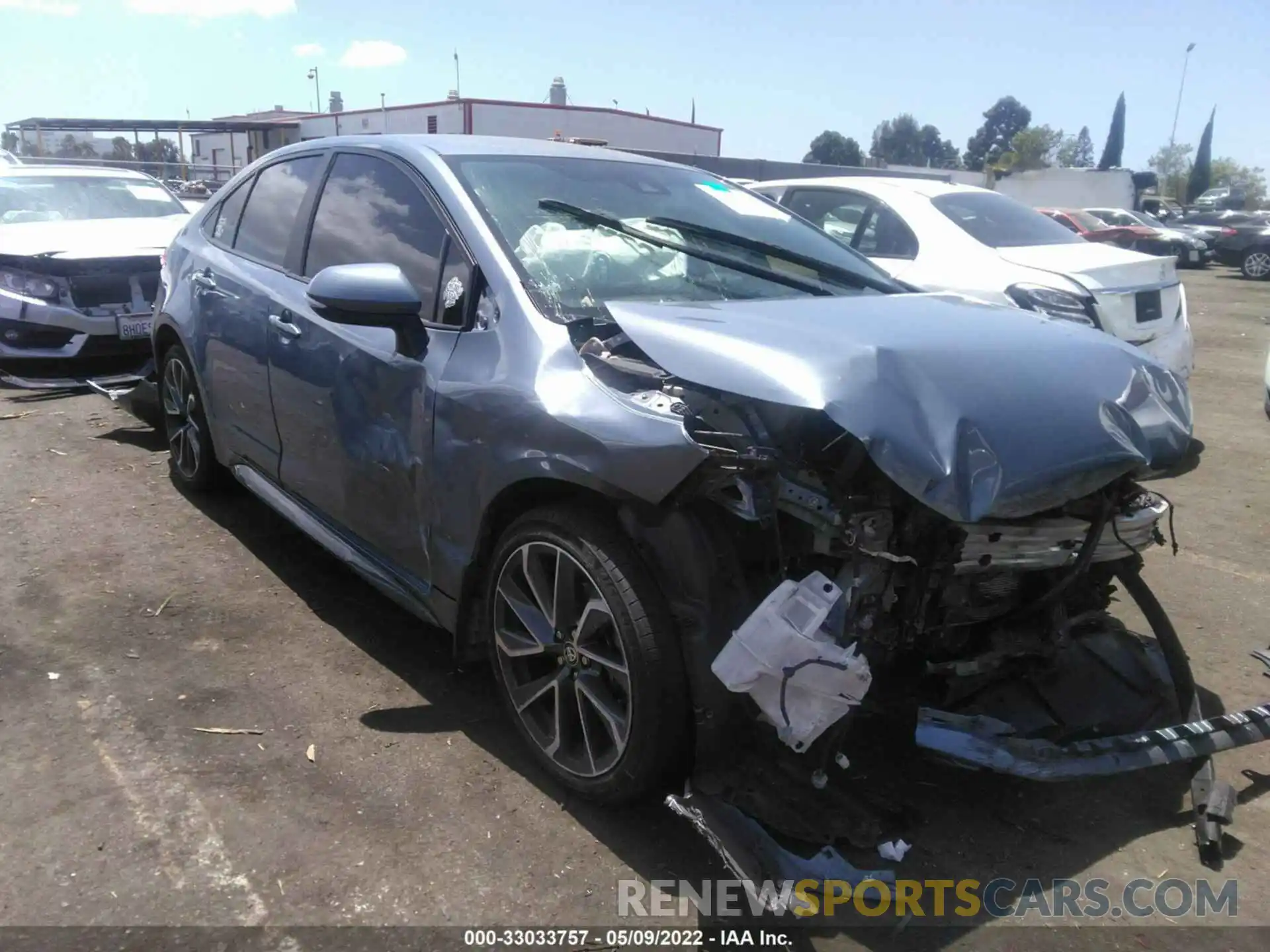 1 Photograph of a damaged car 5YFS4RCE5LP038892 TOYOTA COROLLA 2020