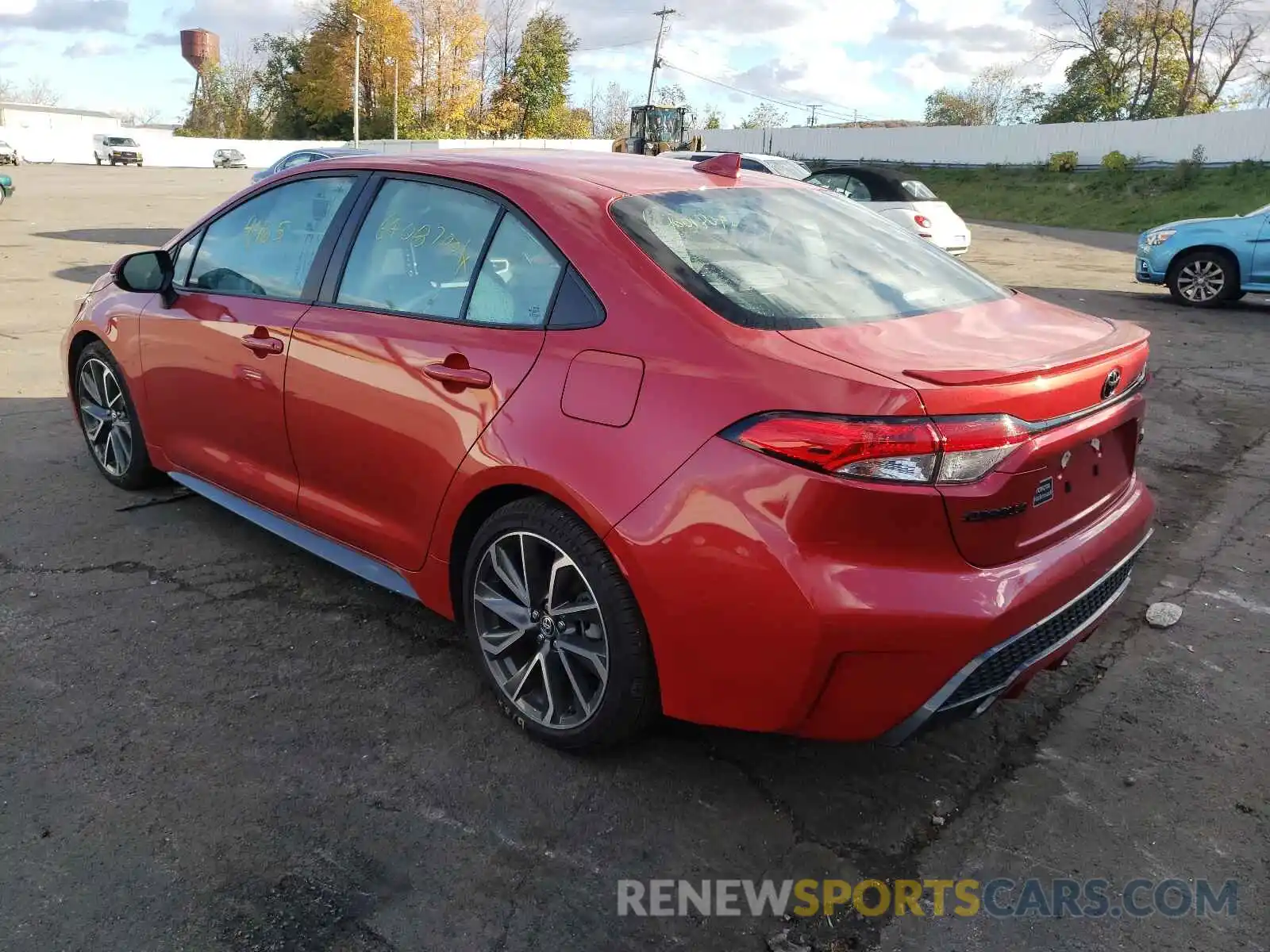 3 Photograph of a damaged car 5YFS4RCE5LP039816 TOYOTA COROLLA 2020