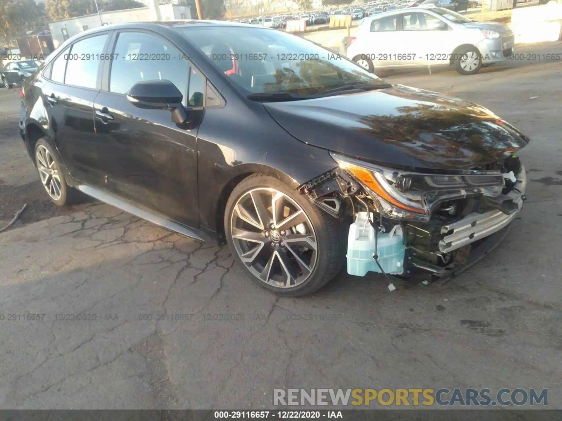 1 Photograph of a damaged car 5YFS4RCE5LP040853 TOYOTA COROLLA 2020