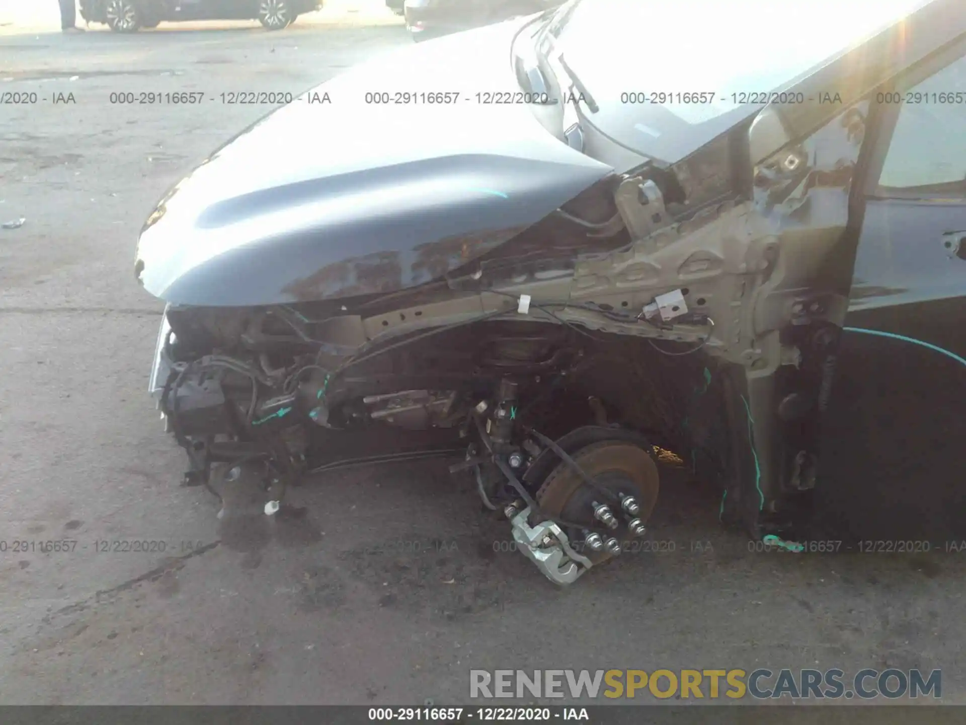 6 Photograph of a damaged car 5YFS4RCE5LP040853 TOYOTA COROLLA 2020