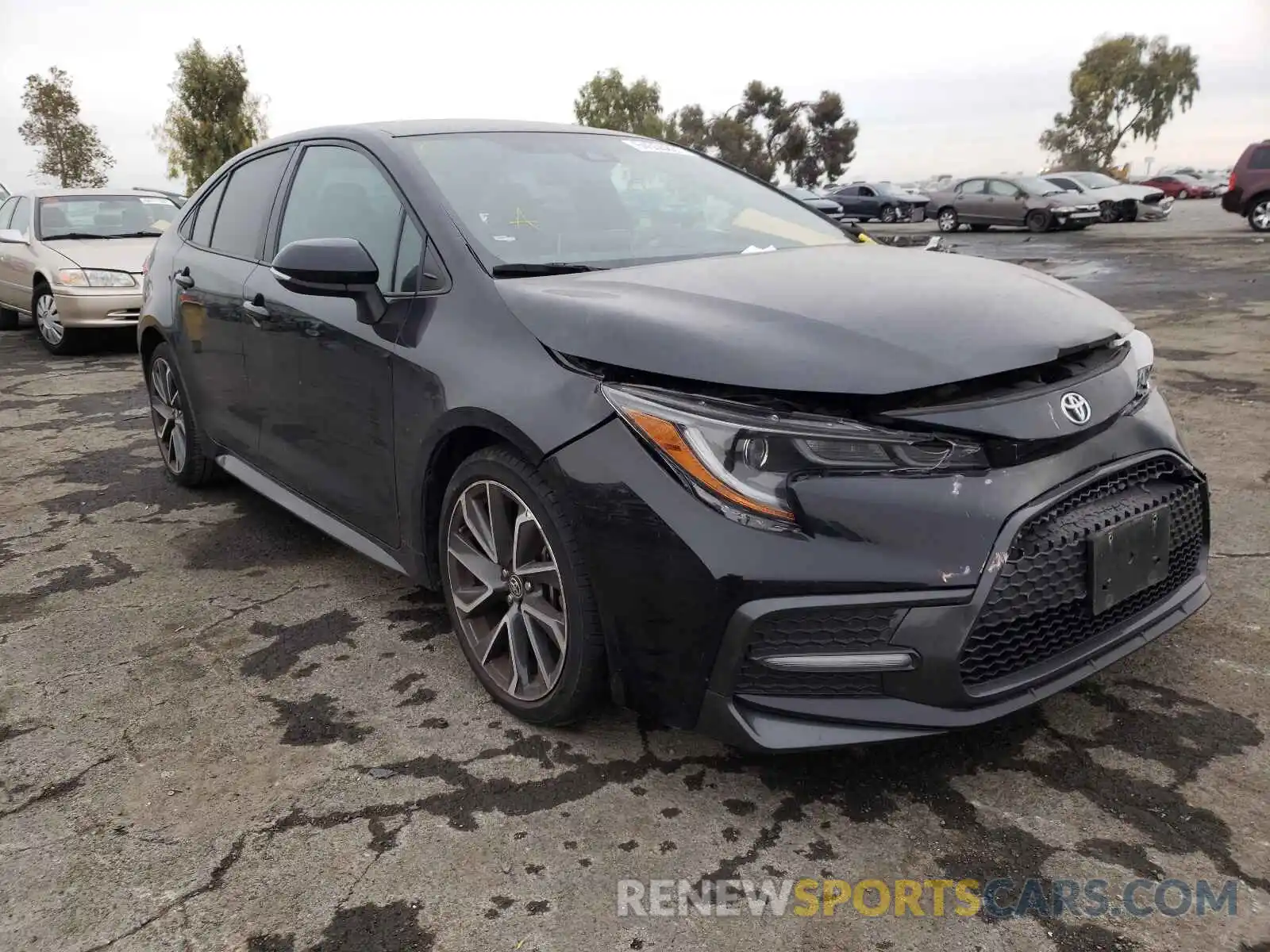 1 Photograph of a damaged car 5YFS4RCE5LP041291 TOYOTA COROLLA 2020