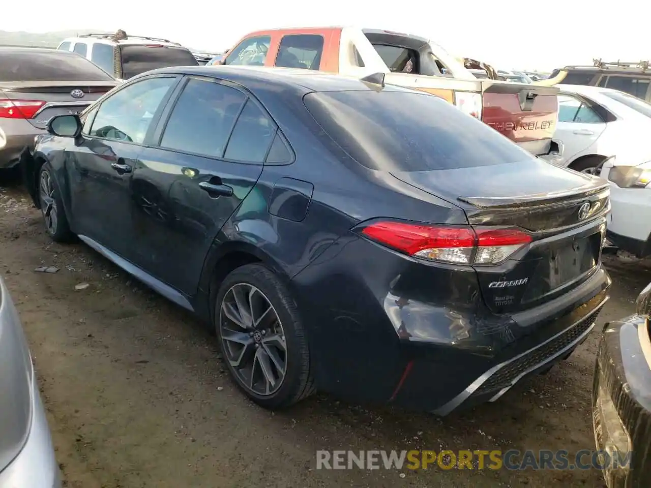 3 Photograph of a damaged car 5YFS4RCE5LP041291 TOYOTA COROLLA 2020