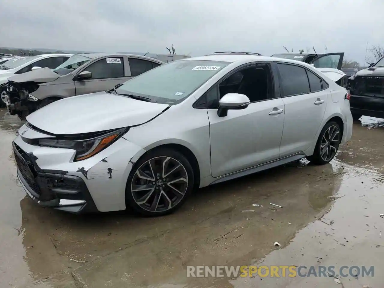 1 Photograph of a damaged car 5YFS4RCE5LP041758 TOYOTA COROLLA 2020