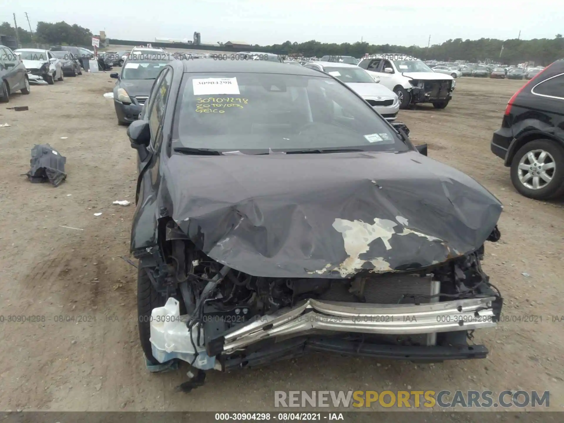 6 Photograph of a damaged car 5YFS4RCE5LP044238 TOYOTA COROLLA 2020