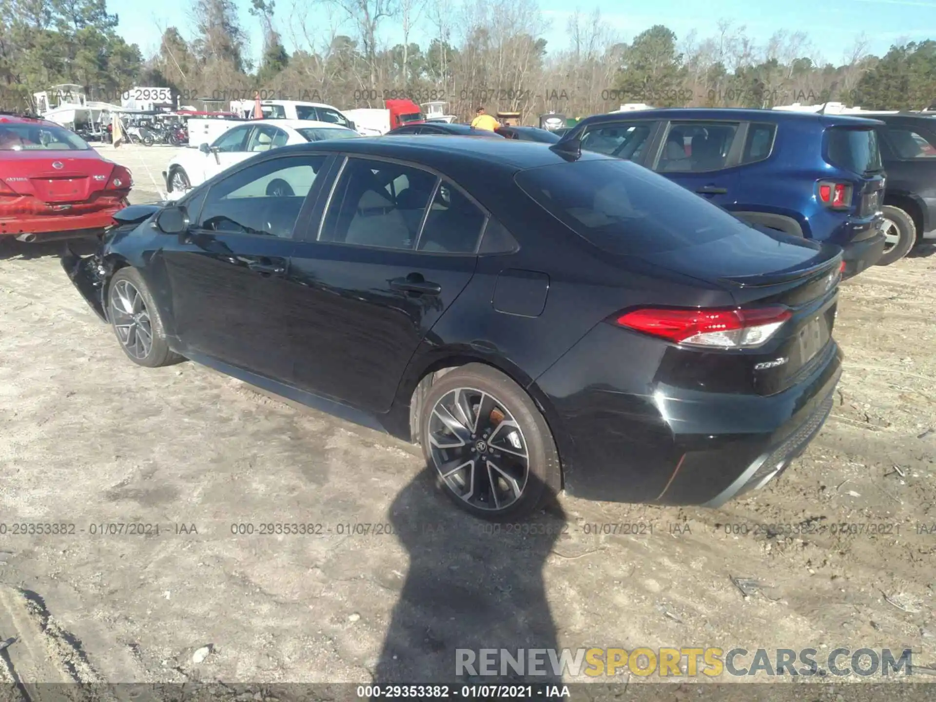 3 Photograph of a damaged car 5YFS4RCE5LP044921 TOYOTA COROLLA 2020