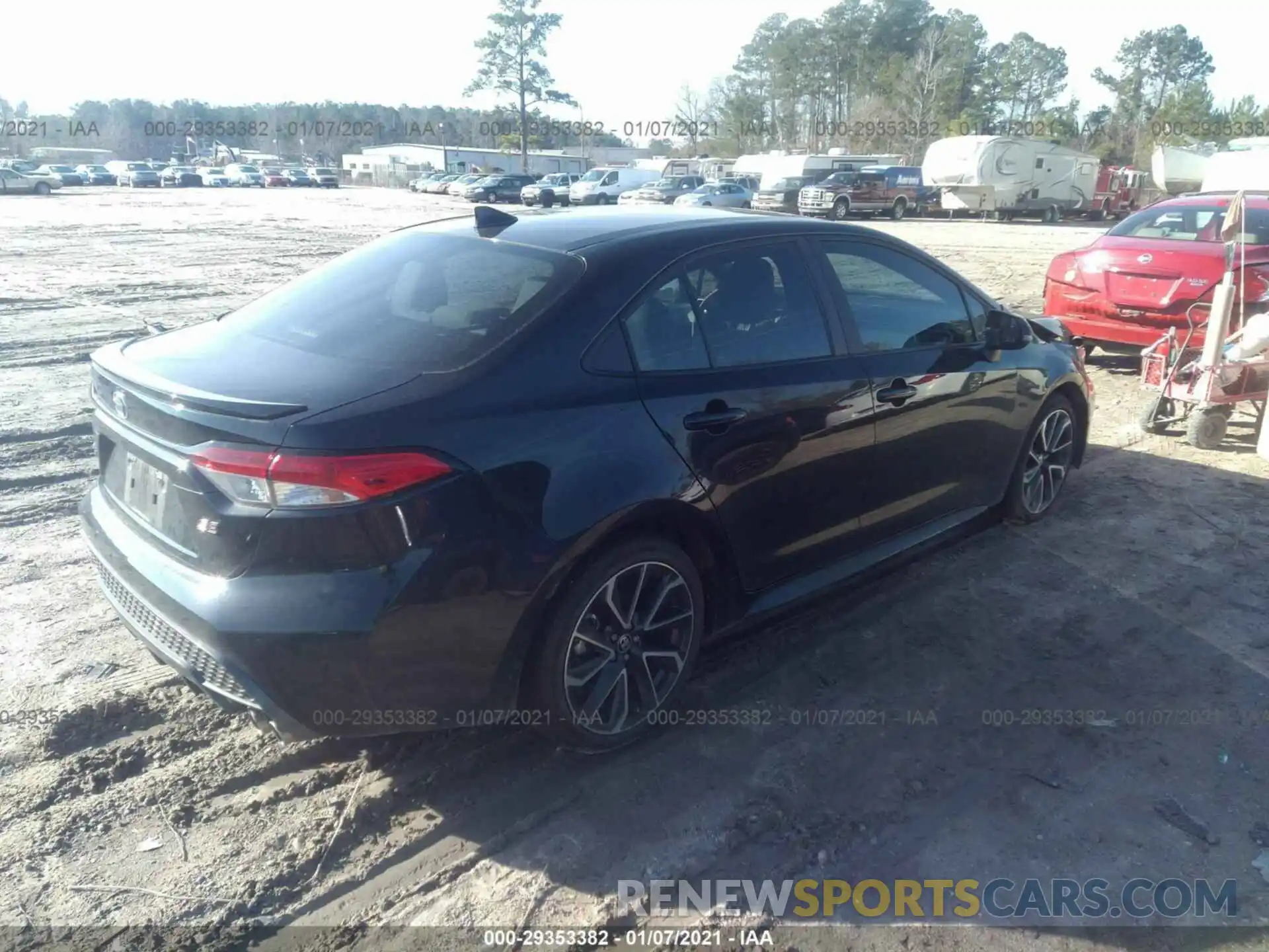 4 Photograph of a damaged car 5YFS4RCE5LP044921 TOYOTA COROLLA 2020