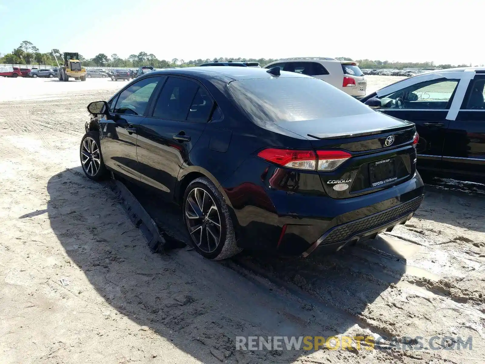 3 Photograph of a damaged car 5YFS4RCE5LP047172 TOYOTA COROLLA 2020