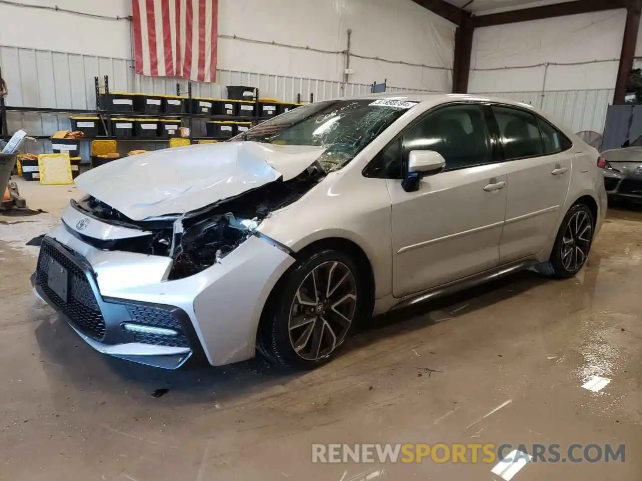 1 Photograph of a damaged car 5YFS4RCE5LP049021 TOYOTA COROLLA 2020