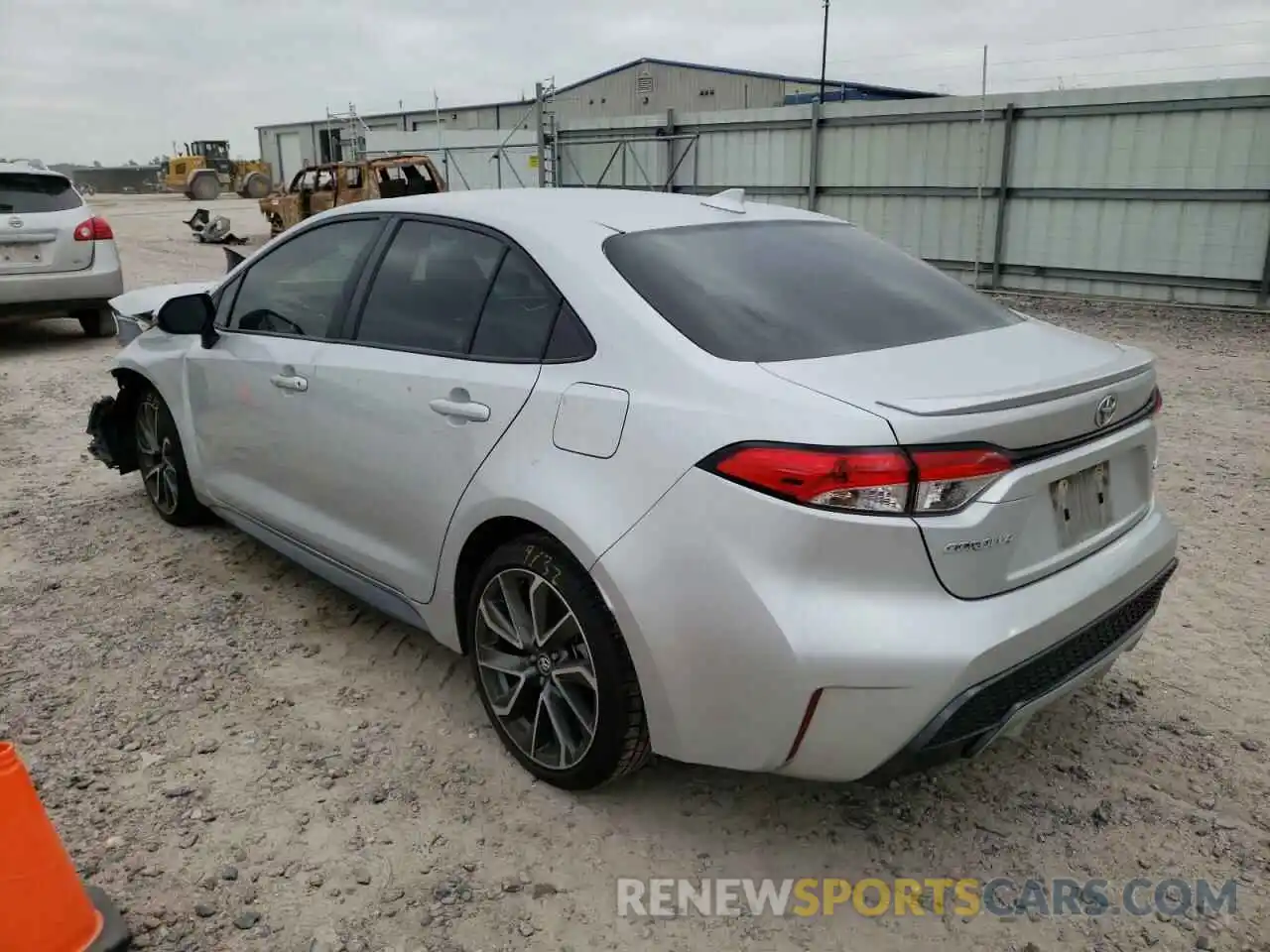 3 Photograph of a damaged car 5YFS4RCE5LP050220 TOYOTA COROLLA 2020