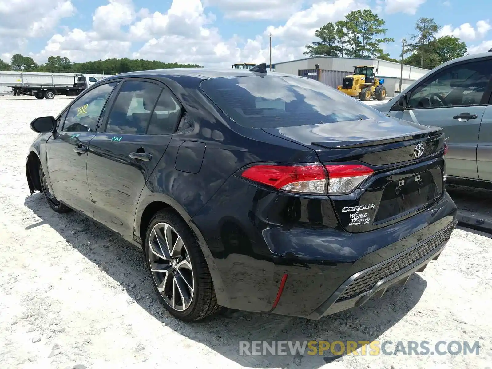 3 Photograph of a damaged car 5YFS4RCE5LP051271 TOYOTA COROLLA 2020