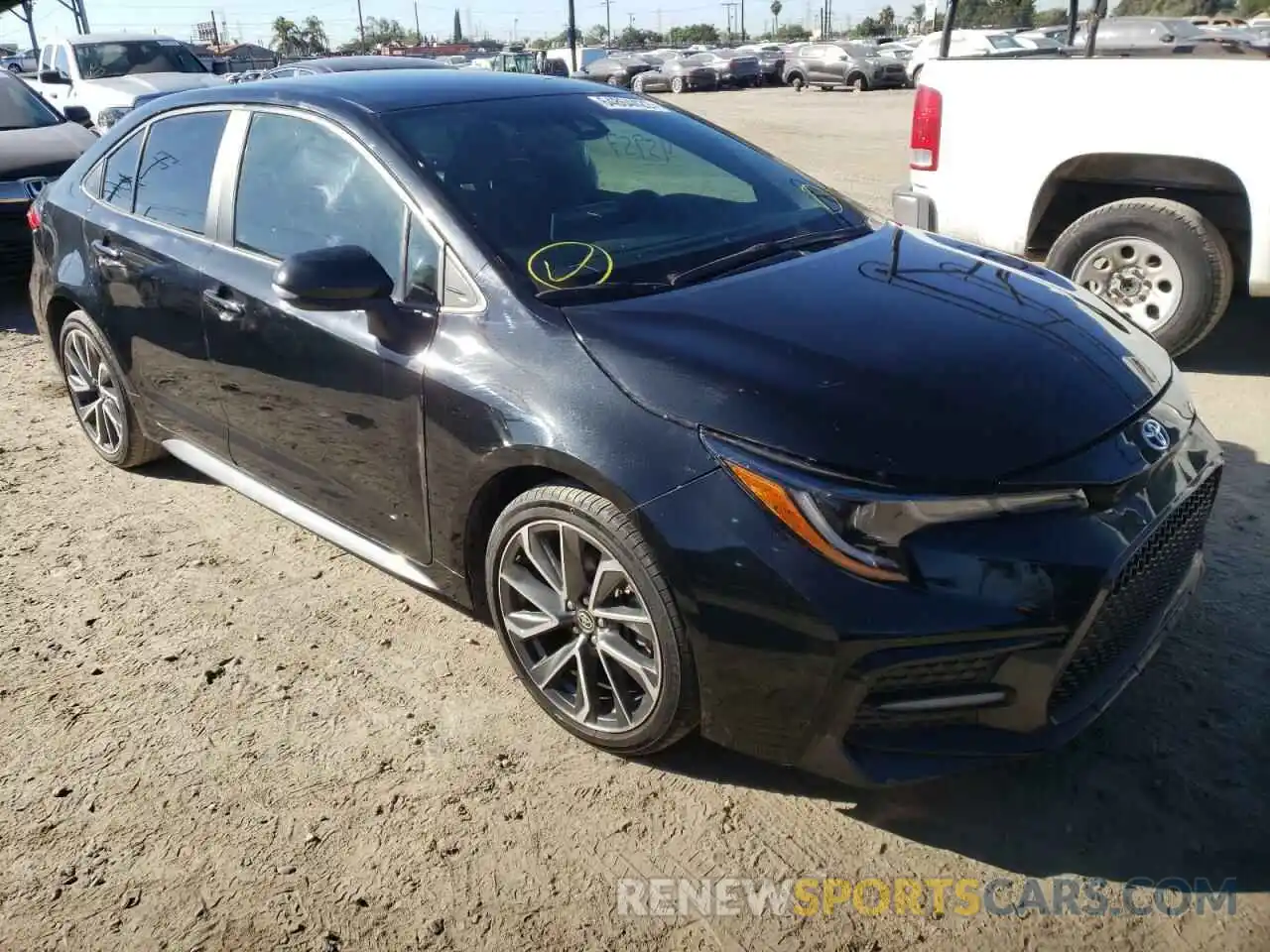 1 Photograph of a damaged car 5YFS4RCE5LP055093 TOYOTA COROLLA 2020