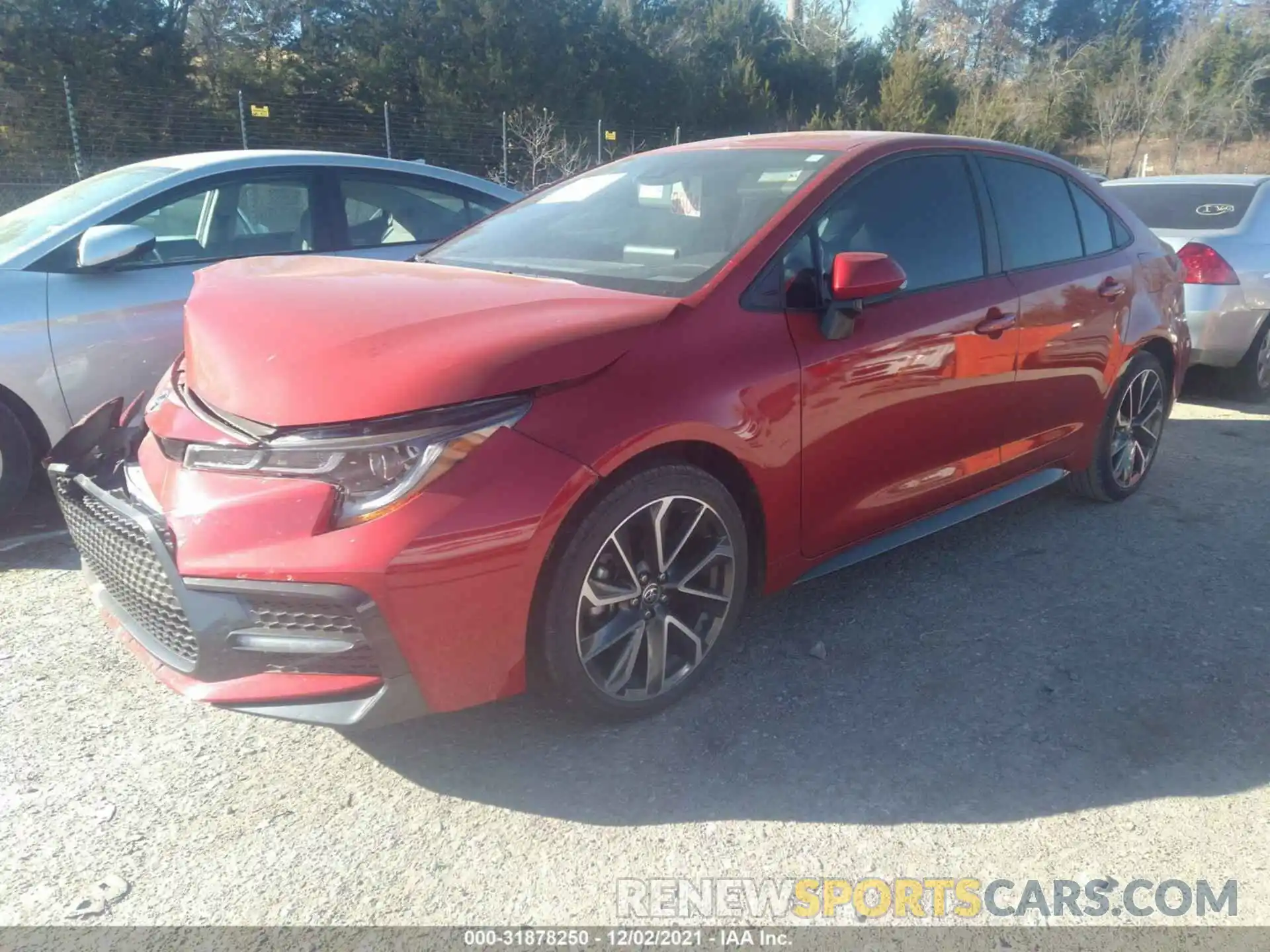 2 Photograph of a damaged car 5YFS4RCE5LP055126 TOYOTA COROLLA 2020