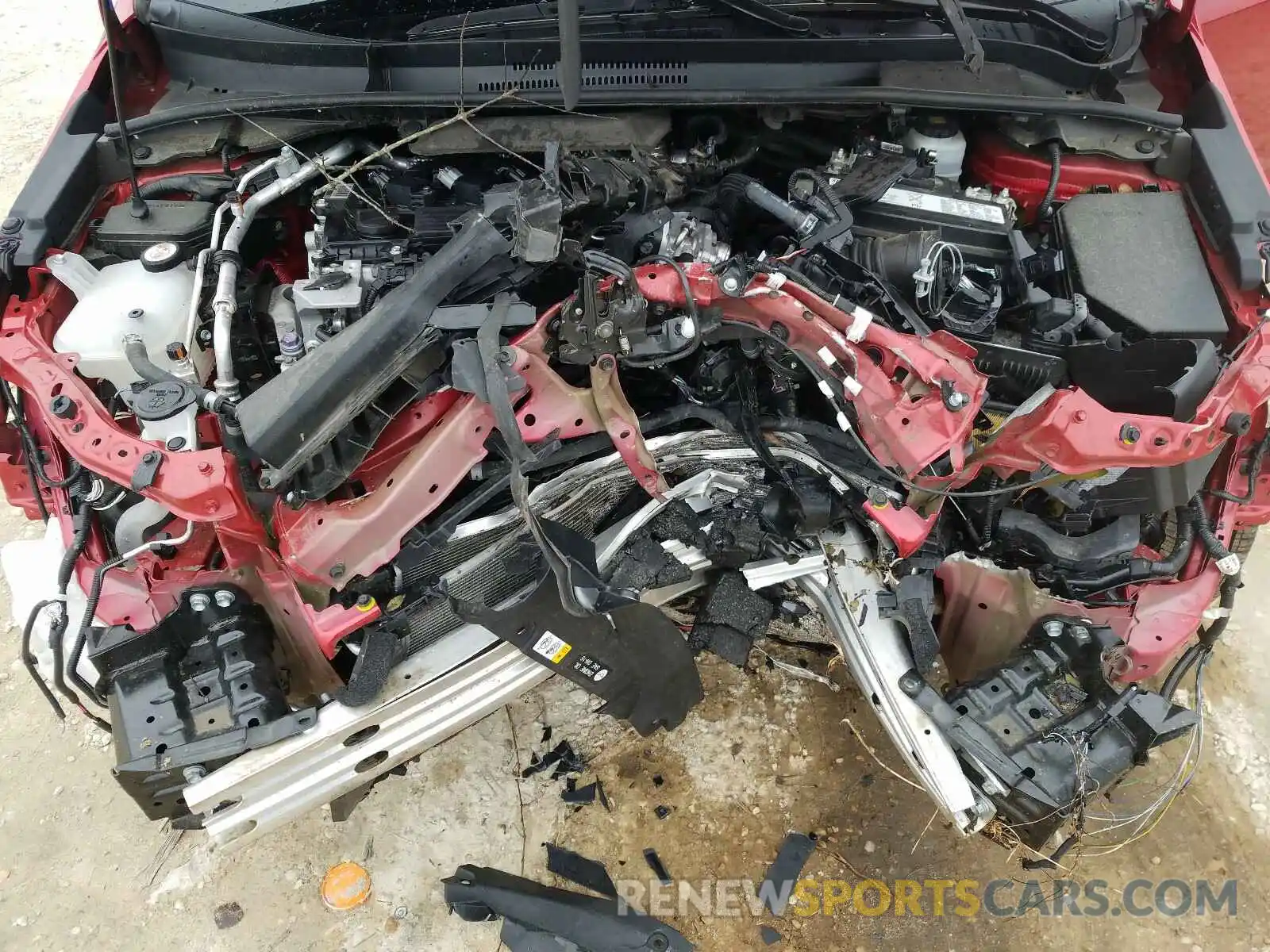 7 Photograph of a damaged car 5YFS4RCE6LP002726 TOYOTA COROLLA 2020