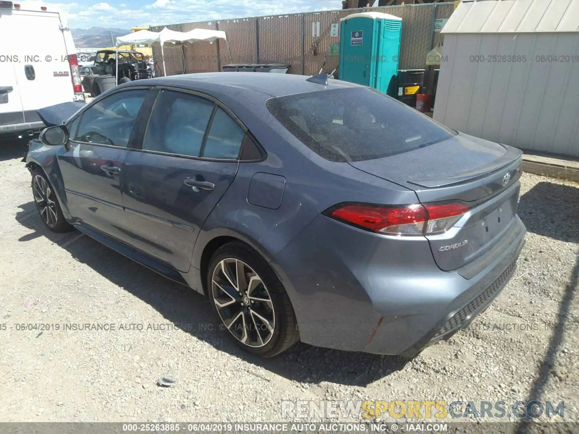 3 Photograph of a damaged car 5YFS4RCE6LP003164 TOYOTA COROLLA 2020