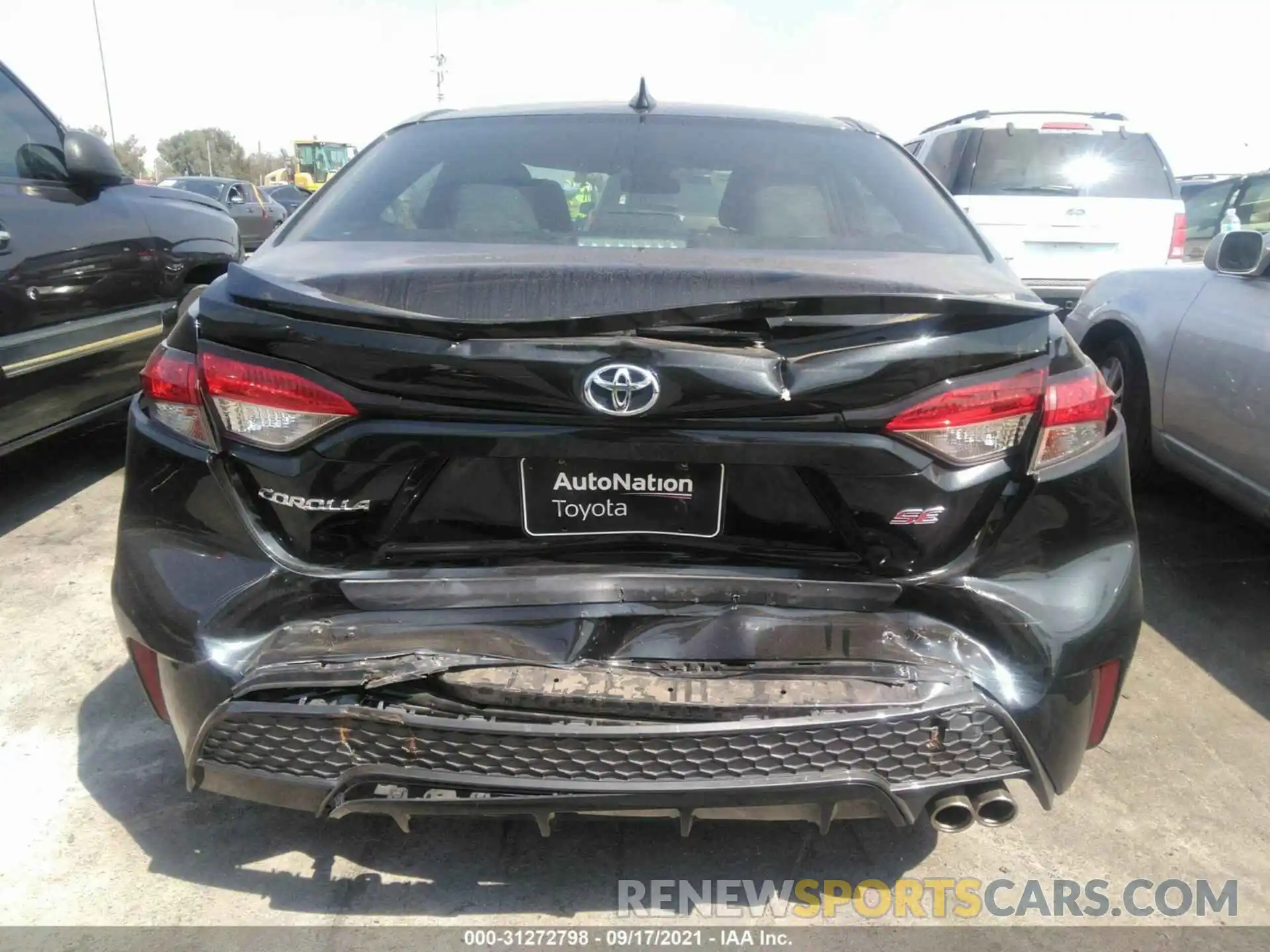 6 Photograph of a damaged car 5YFS4RCE6LP004461 TOYOTA COROLLA 2020