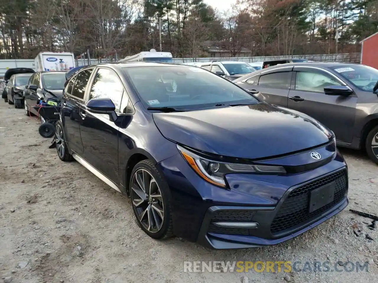 1 Photograph of a damaged car 5YFS4RCE6LP008137 TOYOTA COROLLA 2020