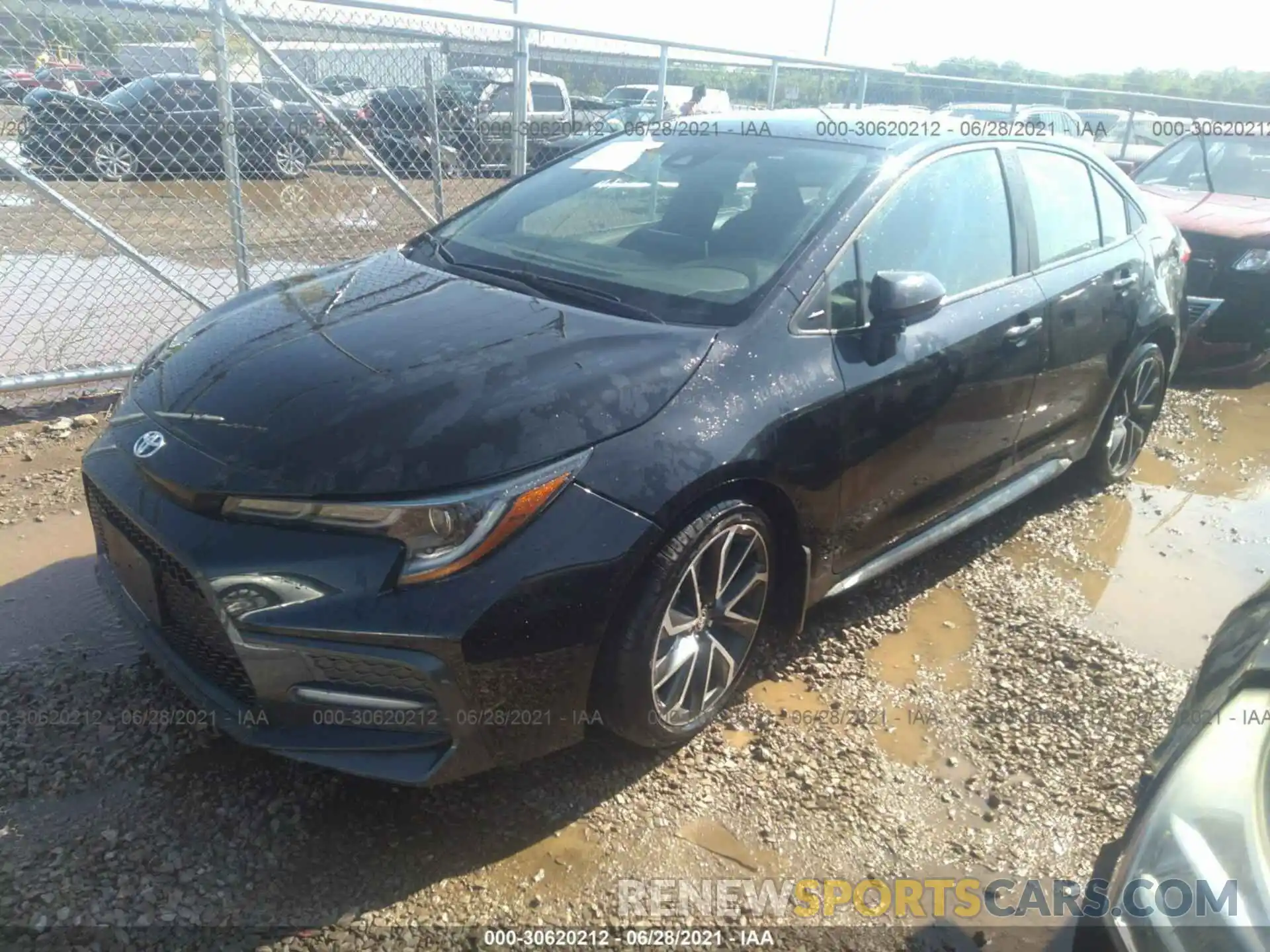 2 Photograph of a damaged car 5YFS4RCE6LP008879 TOYOTA COROLLA 2020