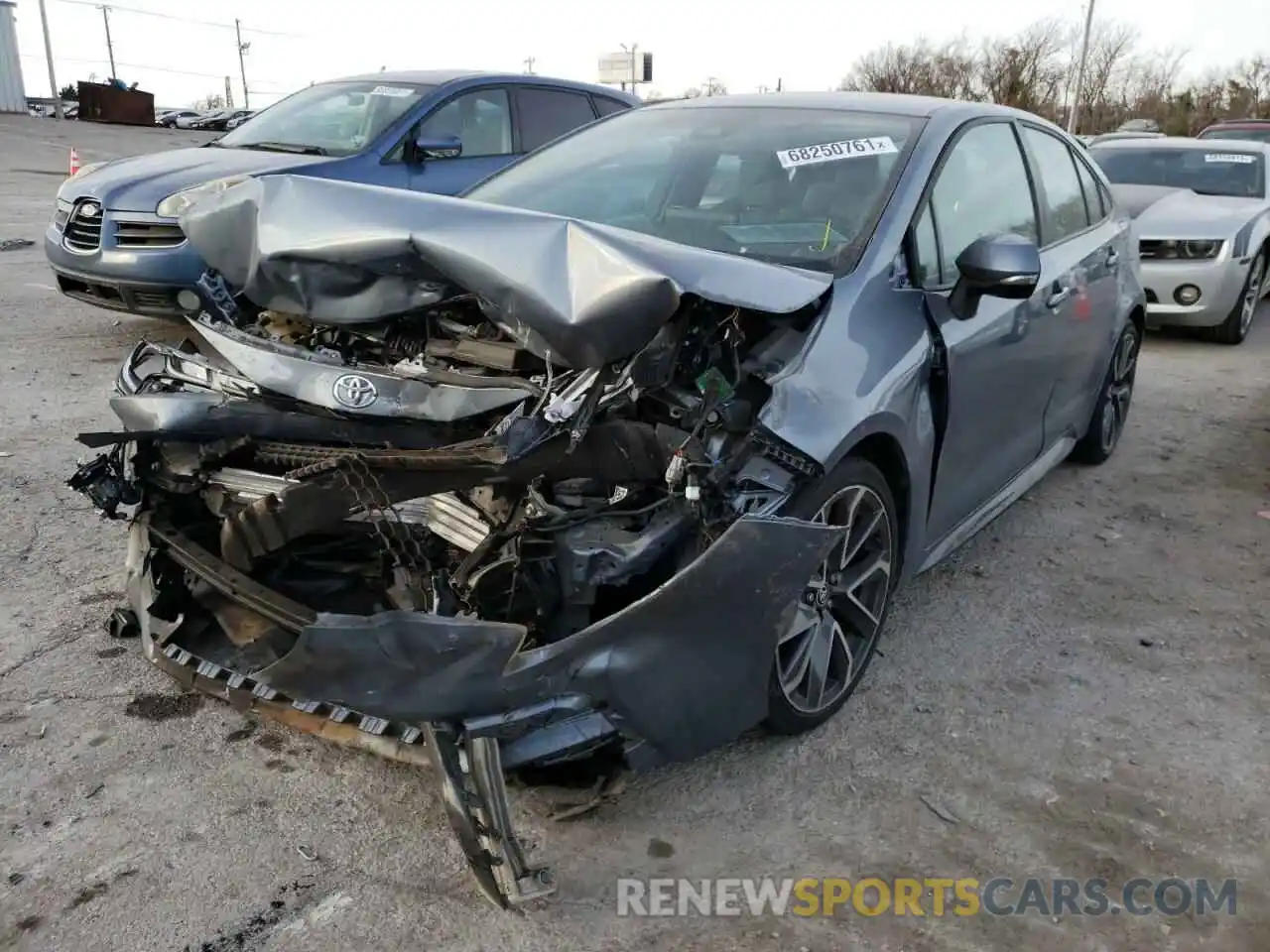 2 Photograph of a damaged car 5YFS4RCE6LP015590 TOYOTA COROLLA 2020