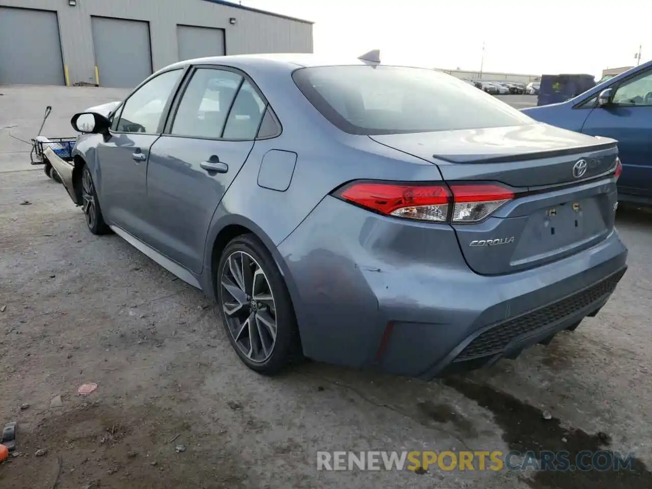 3 Photograph of a damaged car 5YFS4RCE6LP015590 TOYOTA COROLLA 2020