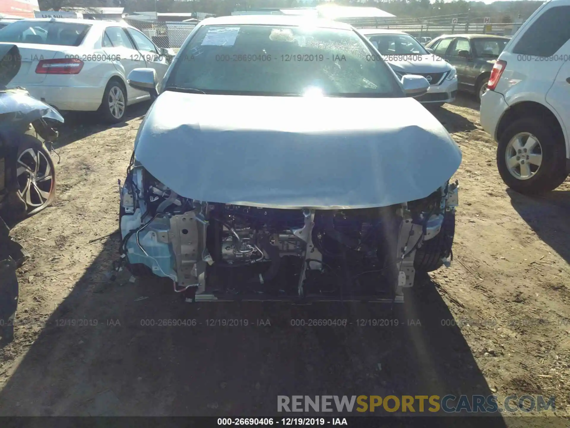 6 Photograph of a damaged car 5YFS4RCE6LP017971 TOYOTA COROLLA 2020