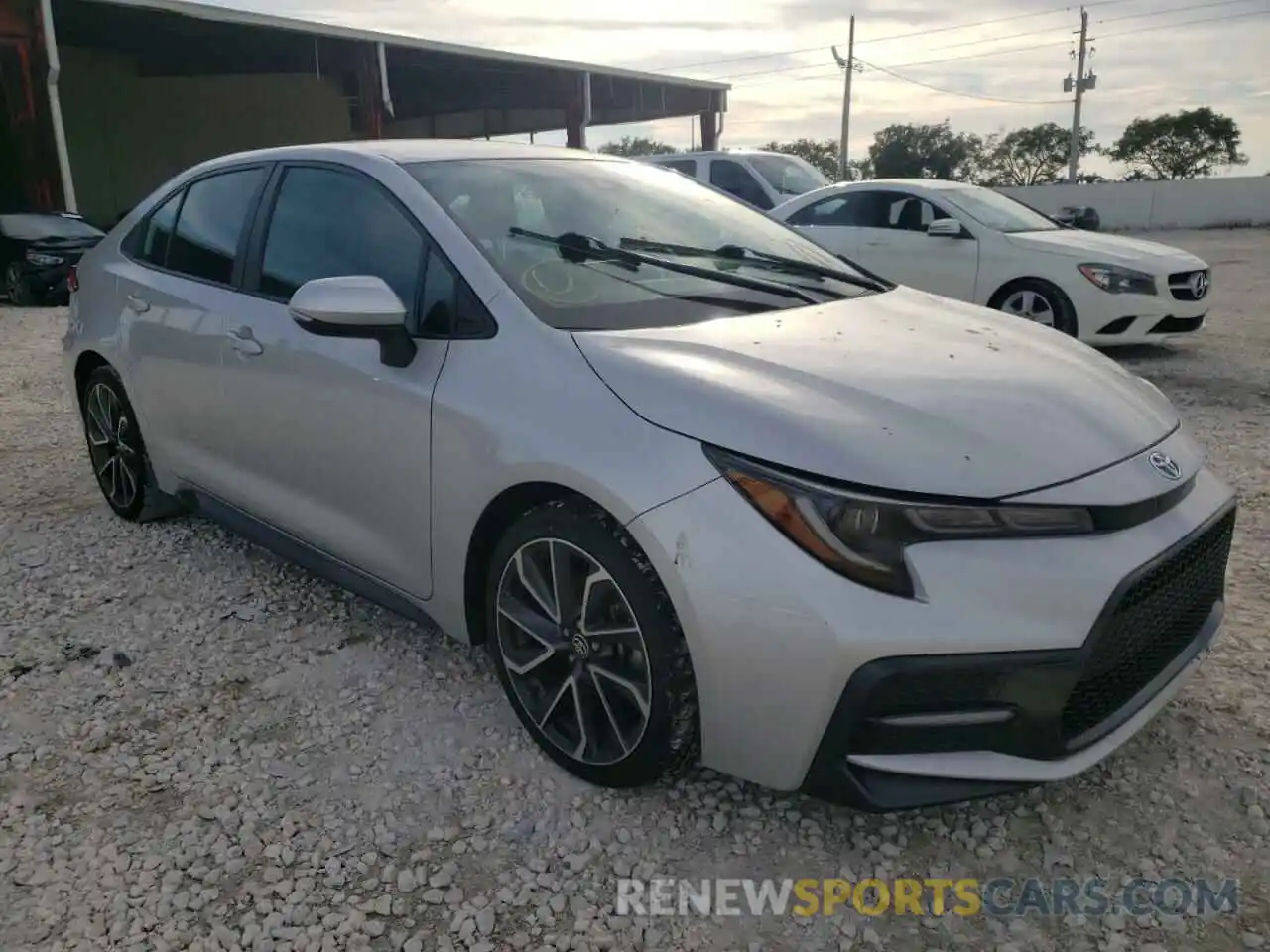 1 Photograph of a damaged car 5YFS4RCE6LP019655 TOYOTA COROLLA 2020