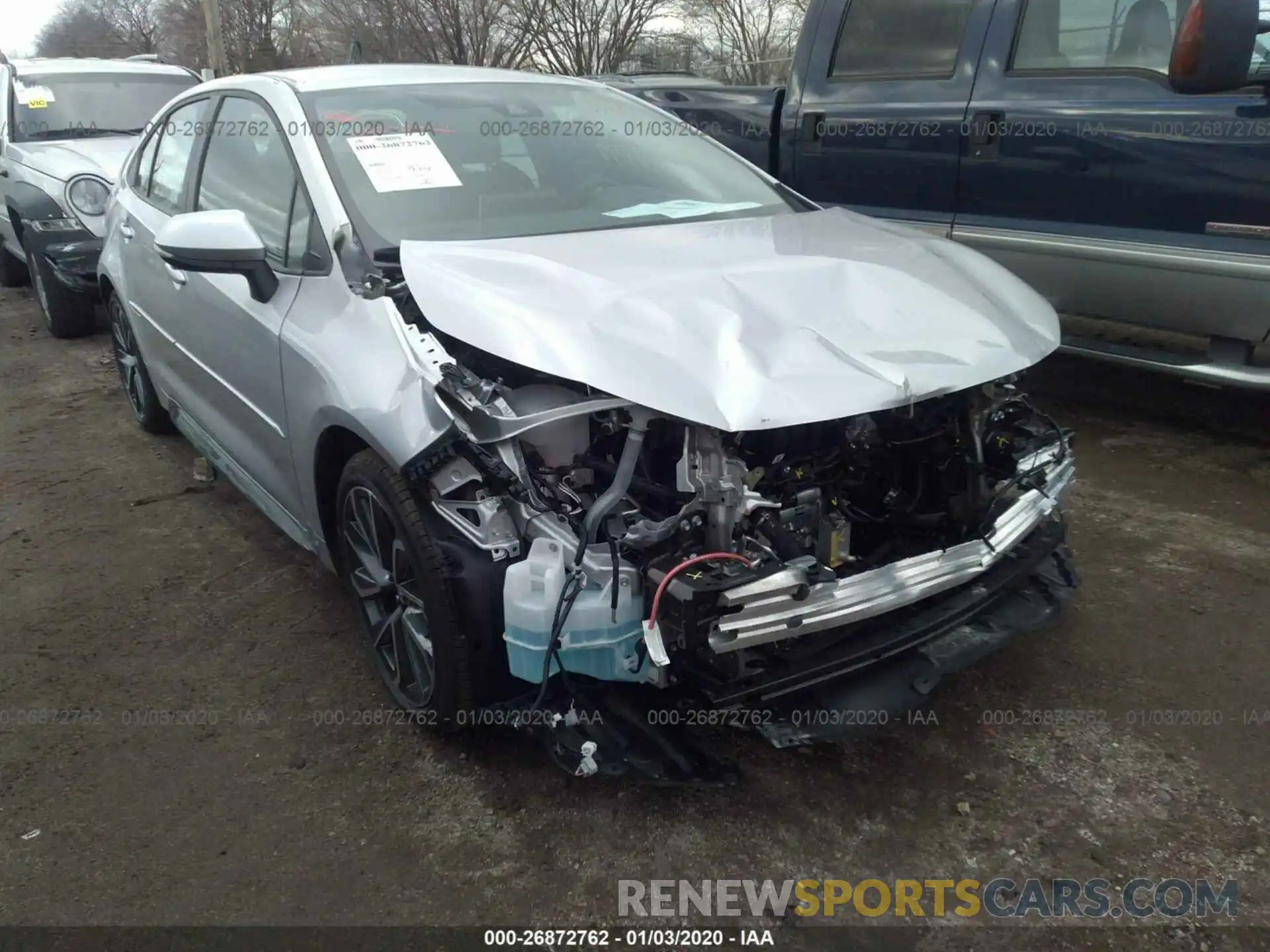 6 Photograph of a damaged car 5YFS4RCE6LP020269 TOYOTA COROLLA 2020