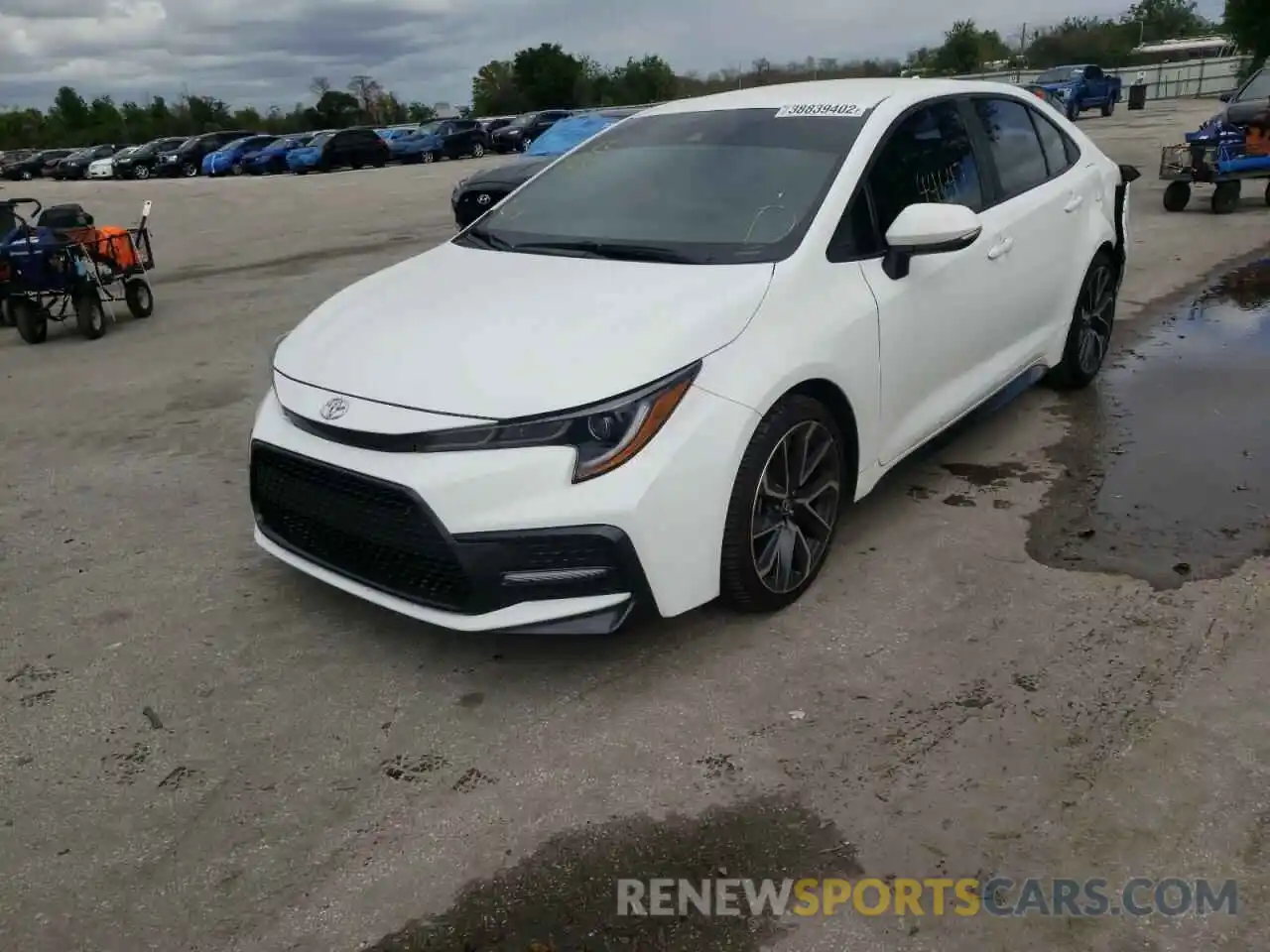 2 Photograph of a damaged car 5YFS4RCE6LP022586 TOYOTA COROLLA 2020