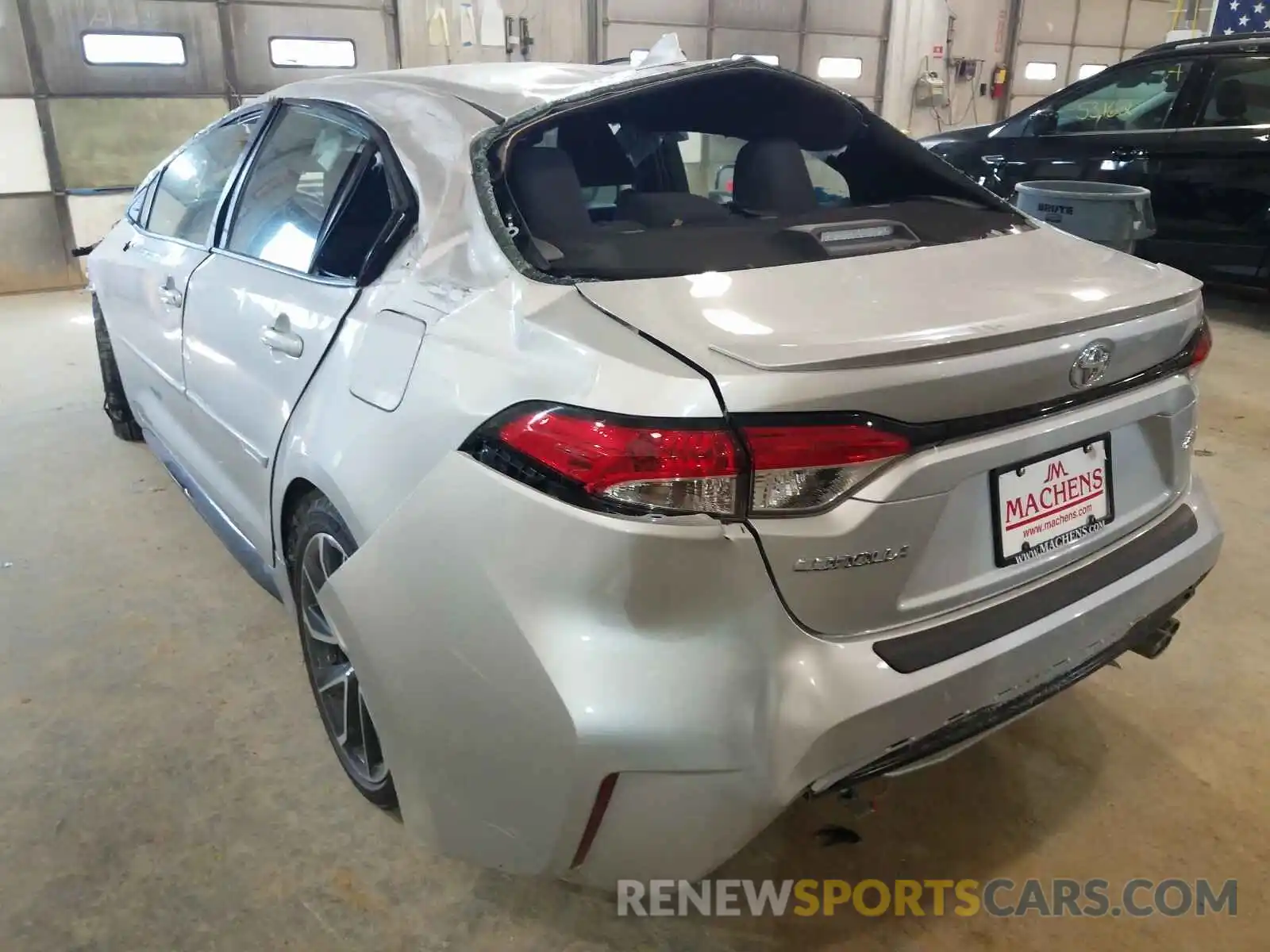 3 Photograph of a damaged car 5YFS4RCE6LP022930 TOYOTA COROLLA 2020