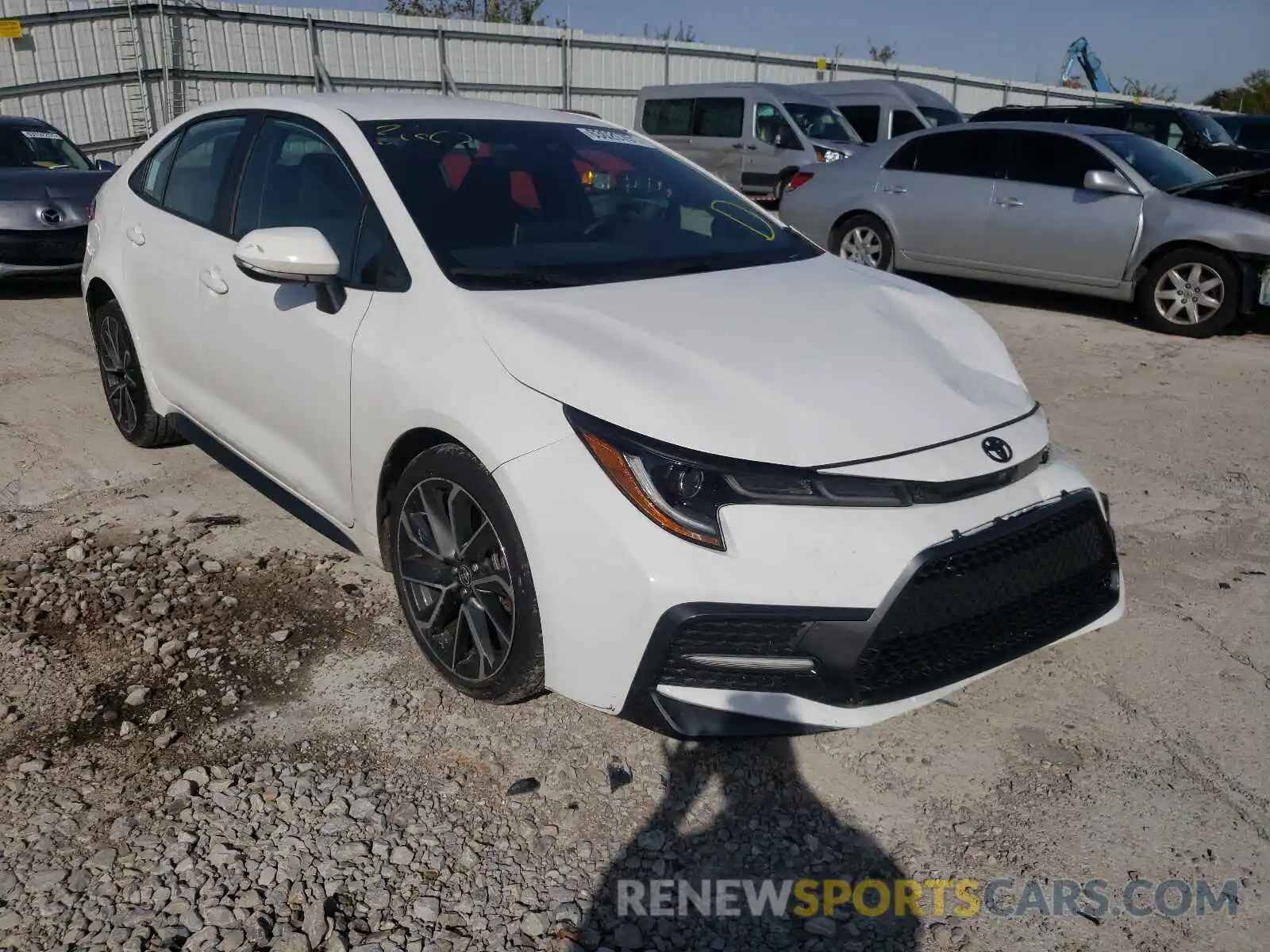 1 Photograph of a damaged car 5YFS4RCE6LP025116 TOYOTA COROLLA 2020