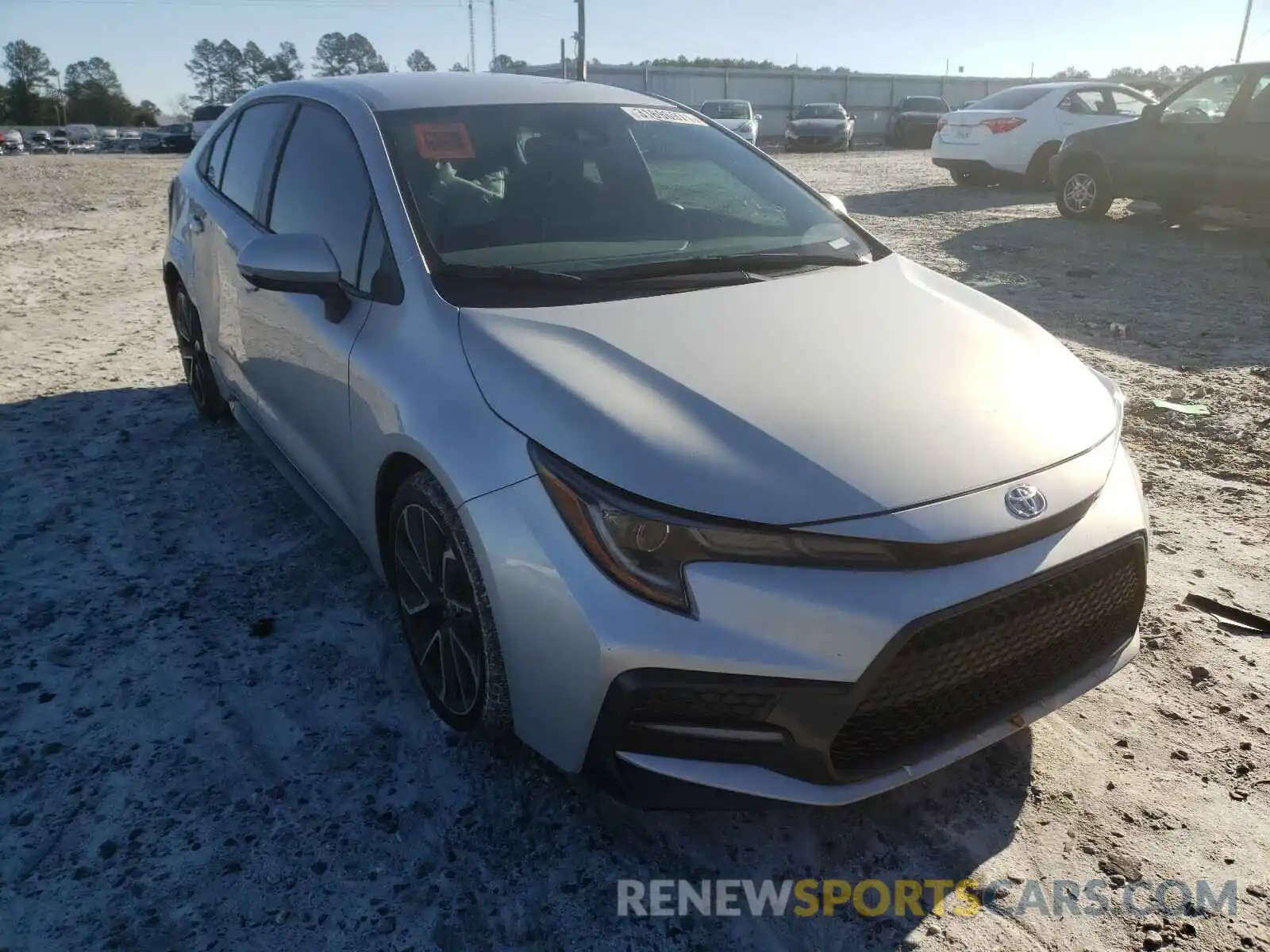 1 Photograph of a damaged car 5YFS4RCE6LP025780 TOYOTA COROLLA 2020