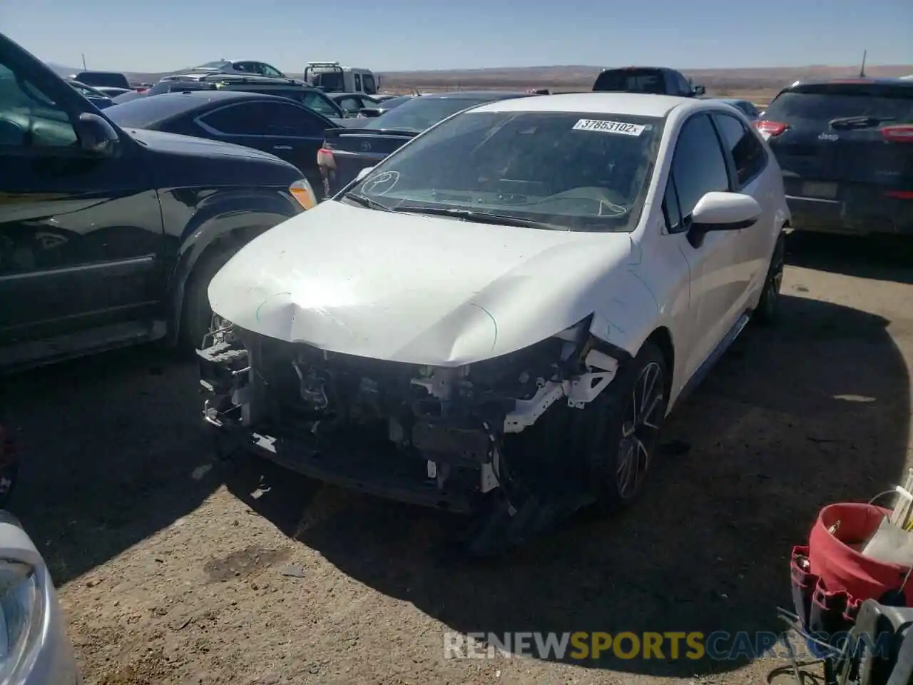 9 Photograph of a damaged car 5YFS4RCE6LP029652 TOYOTA COROLLA 2020