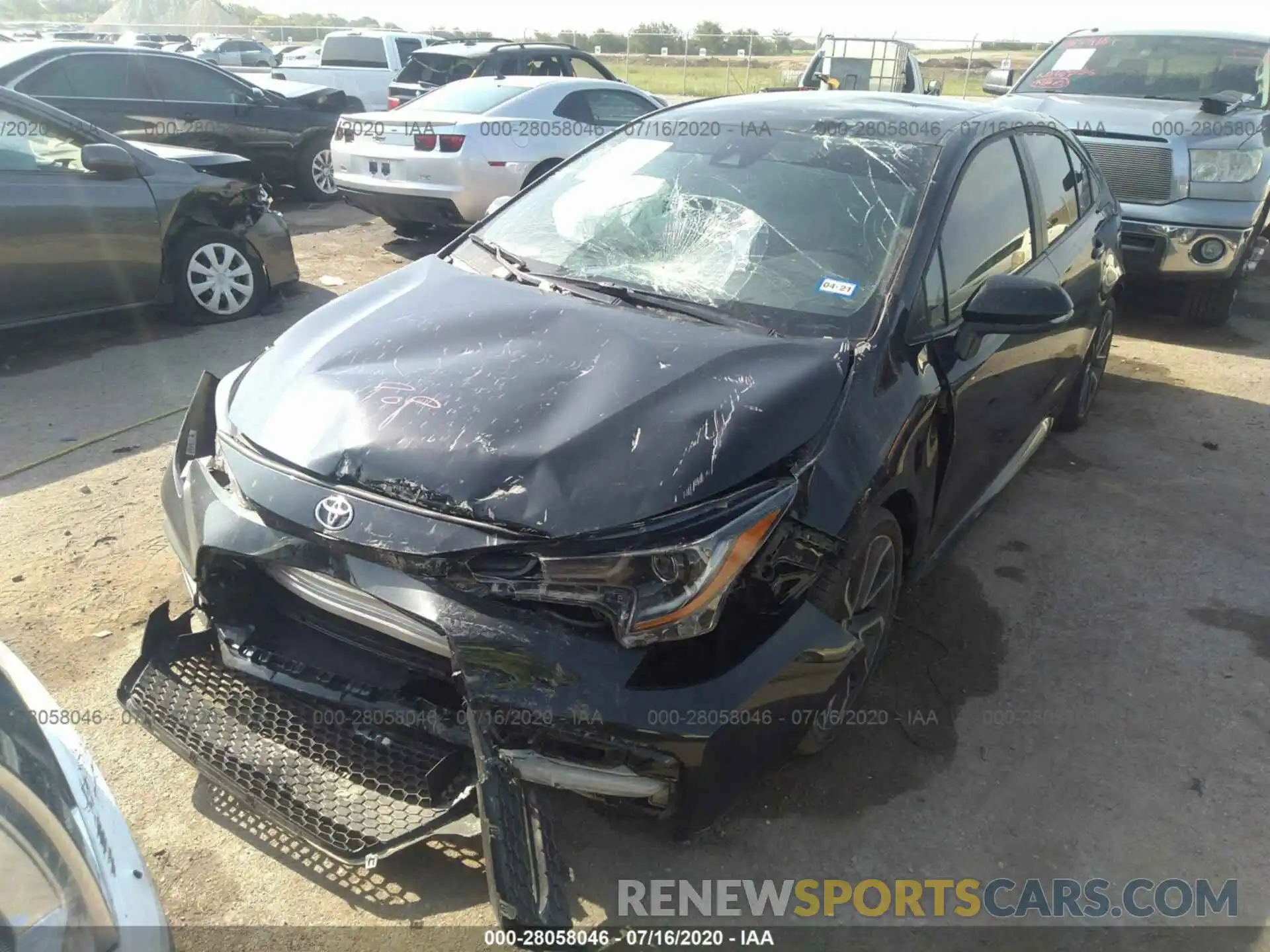 6 Photograph of a damaged car 5YFS4RCE6LP031420 TOYOTA COROLLA 2020