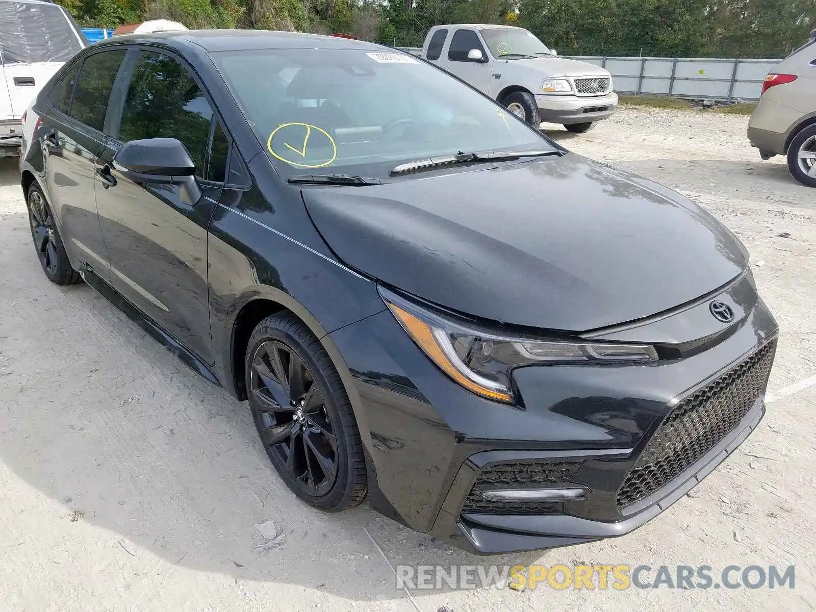 1 Photograph of a damaged car 5YFS4RCE6LP032678 TOYOTA COROLLA 2020