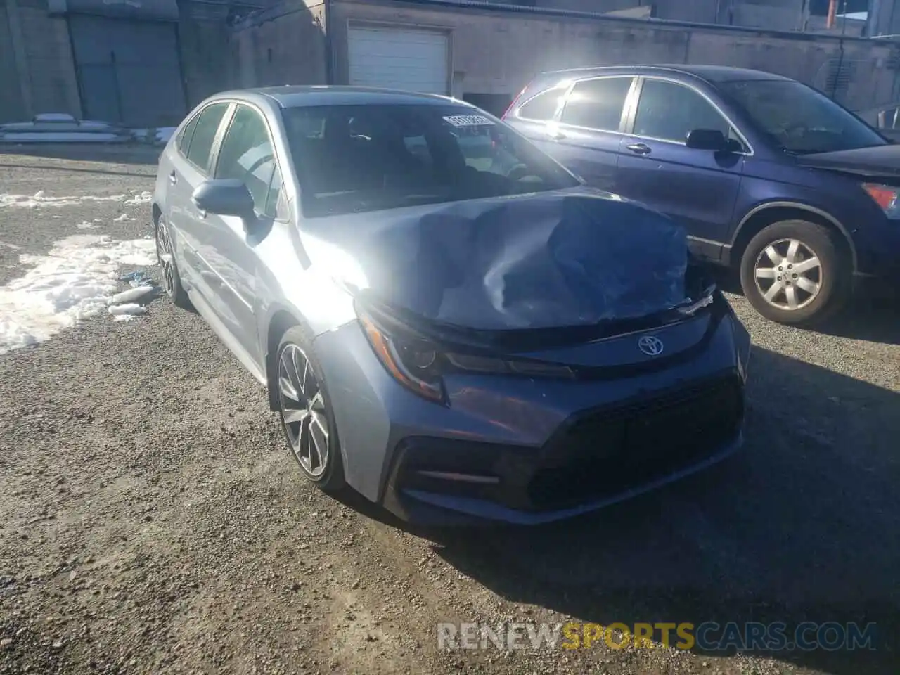 1 Photograph of a damaged car 5YFS4RCE6LP035435 TOYOTA COROLLA 2020