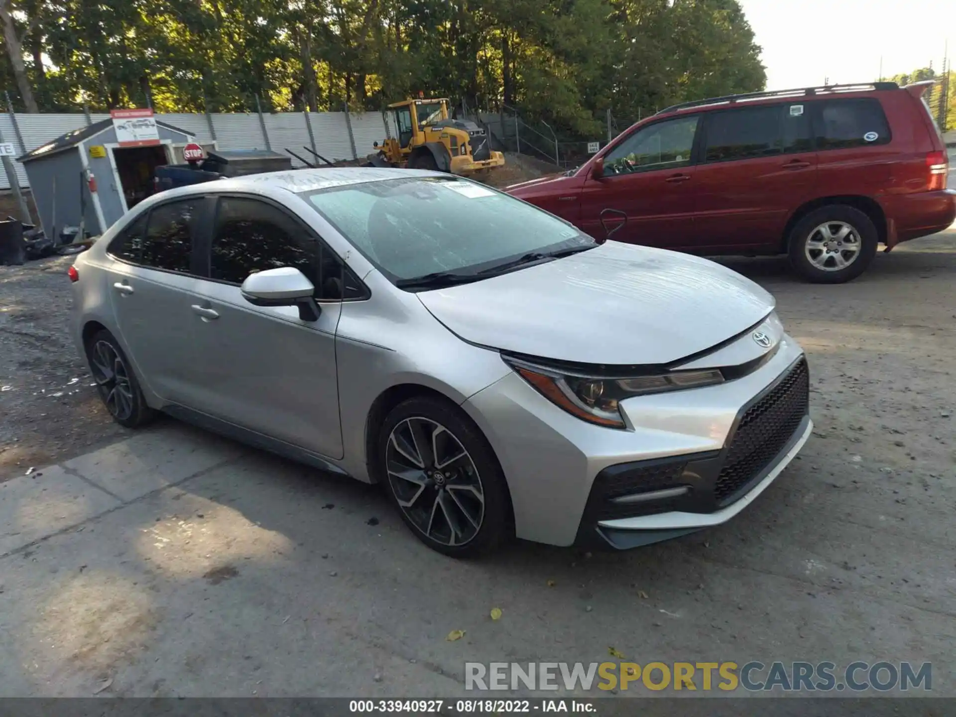 1 Photograph of a damaged car 5YFS4RCE6LP036360 TOYOTA COROLLA 2020