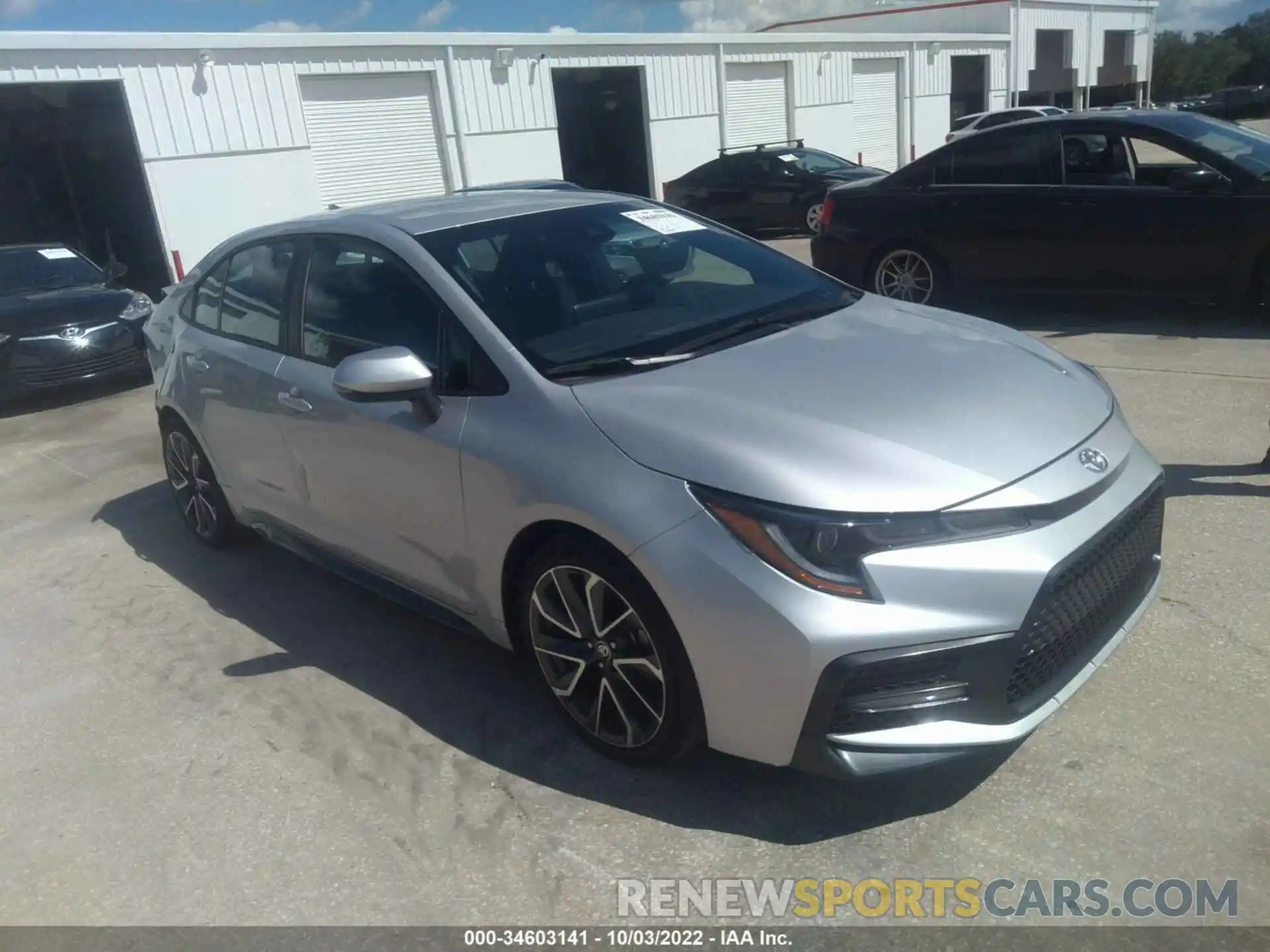 1 Photograph of a damaged car 5YFS4RCE6LP036665 TOYOTA COROLLA 2020