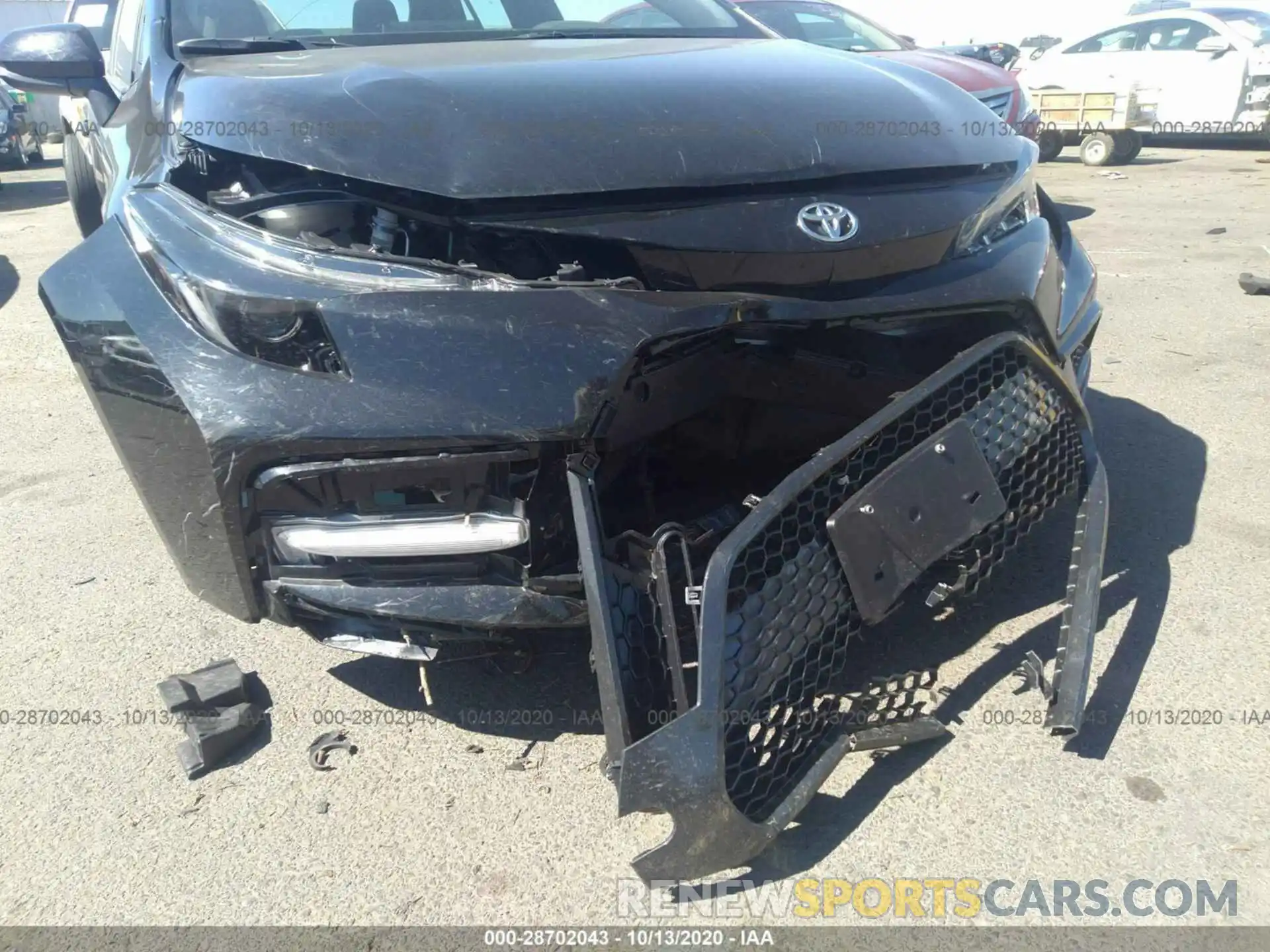 6 Photograph of a damaged car 5YFS4RCE6LP037119 TOYOTA COROLLA 2020