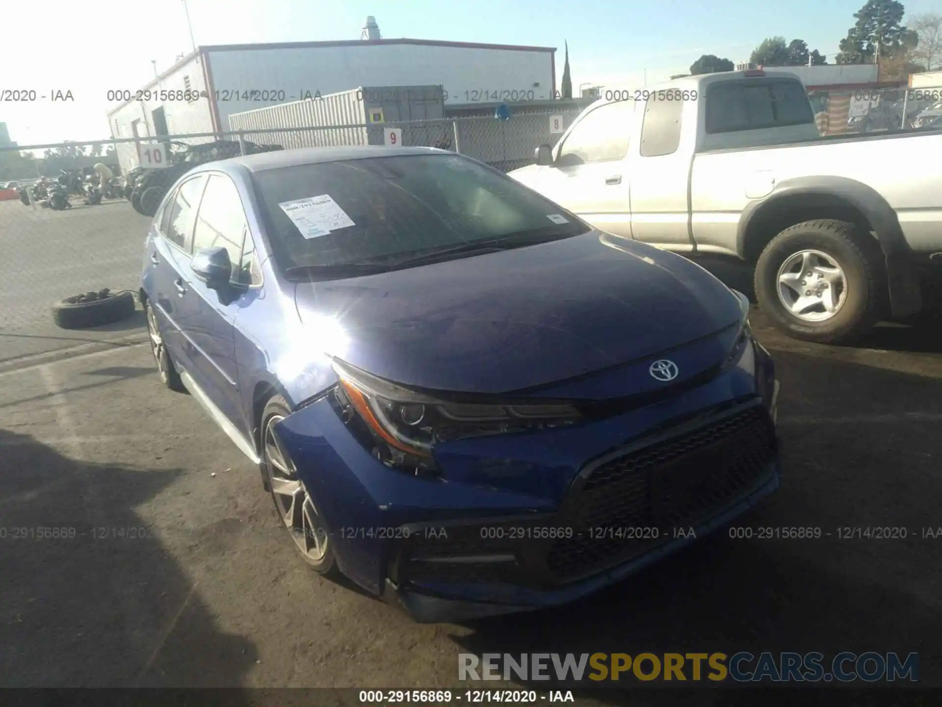 6 Photograph of a damaged car 5YFS4RCE6LP042661 TOYOTA COROLLA 2020