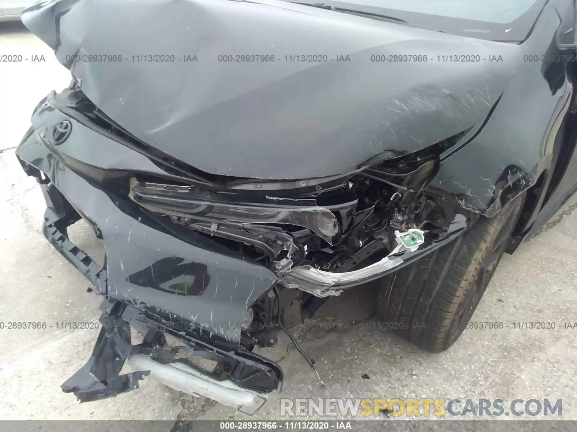 6 Photograph of a damaged car 5YFS4RCE6LP047598 TOYOTA COROLLA 2020