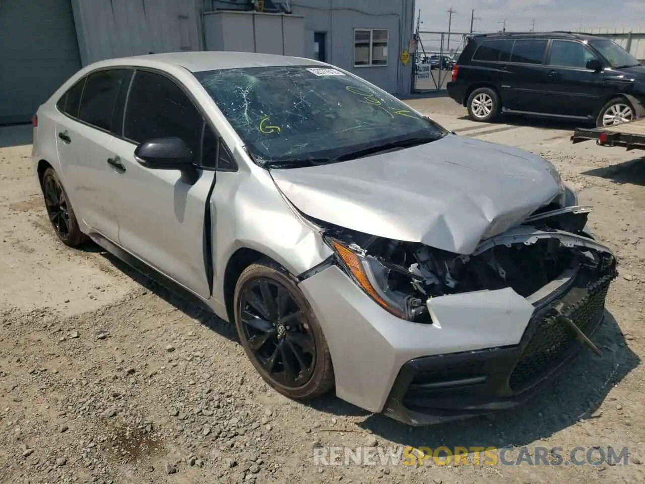 1 Photograph of a damaged car 5YFS4RCE6LP050971 TOYOTA COROLLA 2020