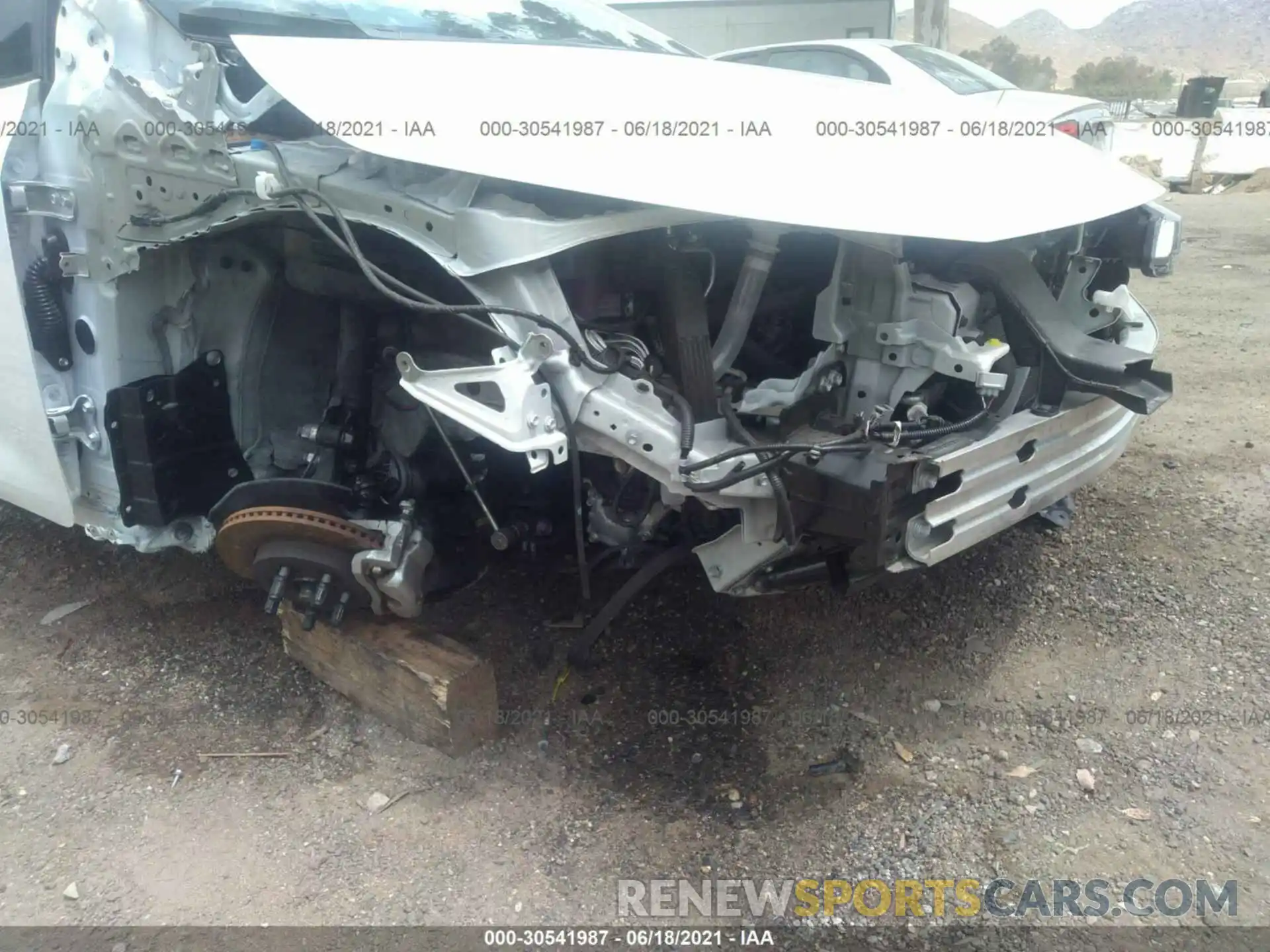 6 Photograph of a damaged car 5YFS4RCE6LP051991 TOYOTA COROLLA 2020