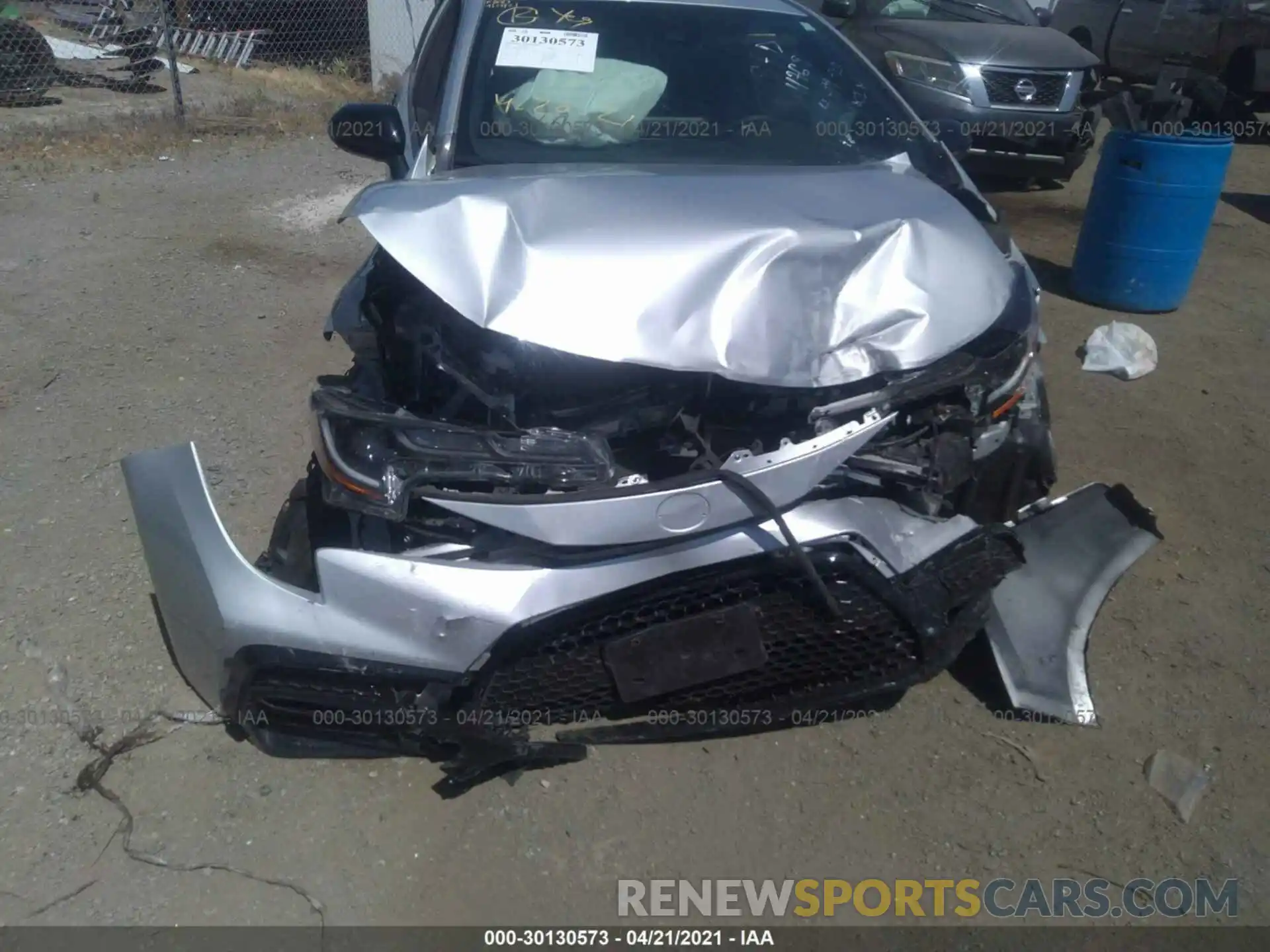 6 Photograph of a damaged car 5YFS4RCE6LP055006 TOYOTA COROLLA 2020