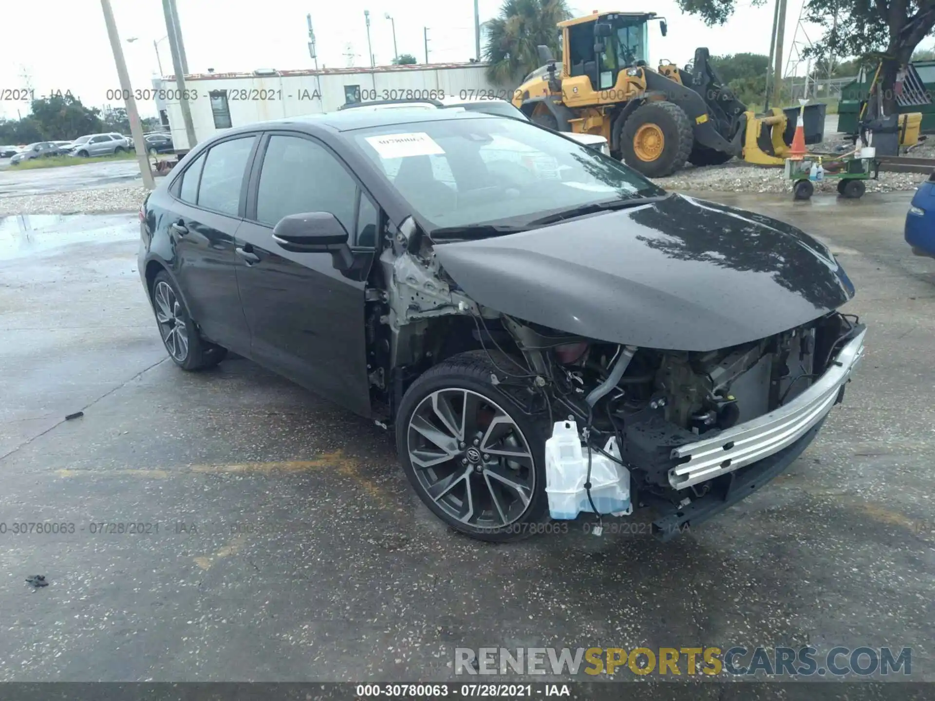 1 Photograph of a damaged car 5YFS4RCE6LP056771 TOYOTA COROLLA 2020